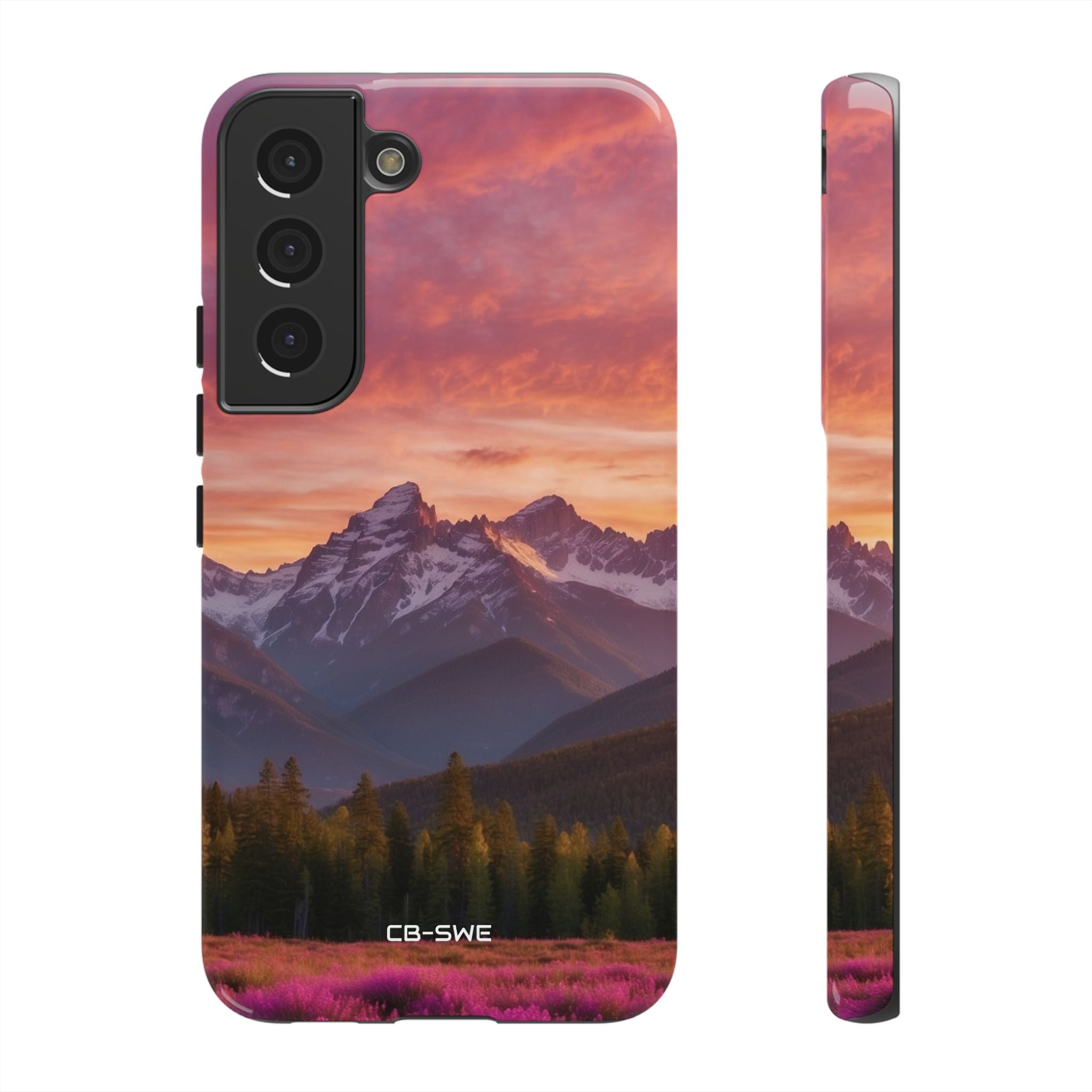 Mountain Peaks Glow - Samsung Case