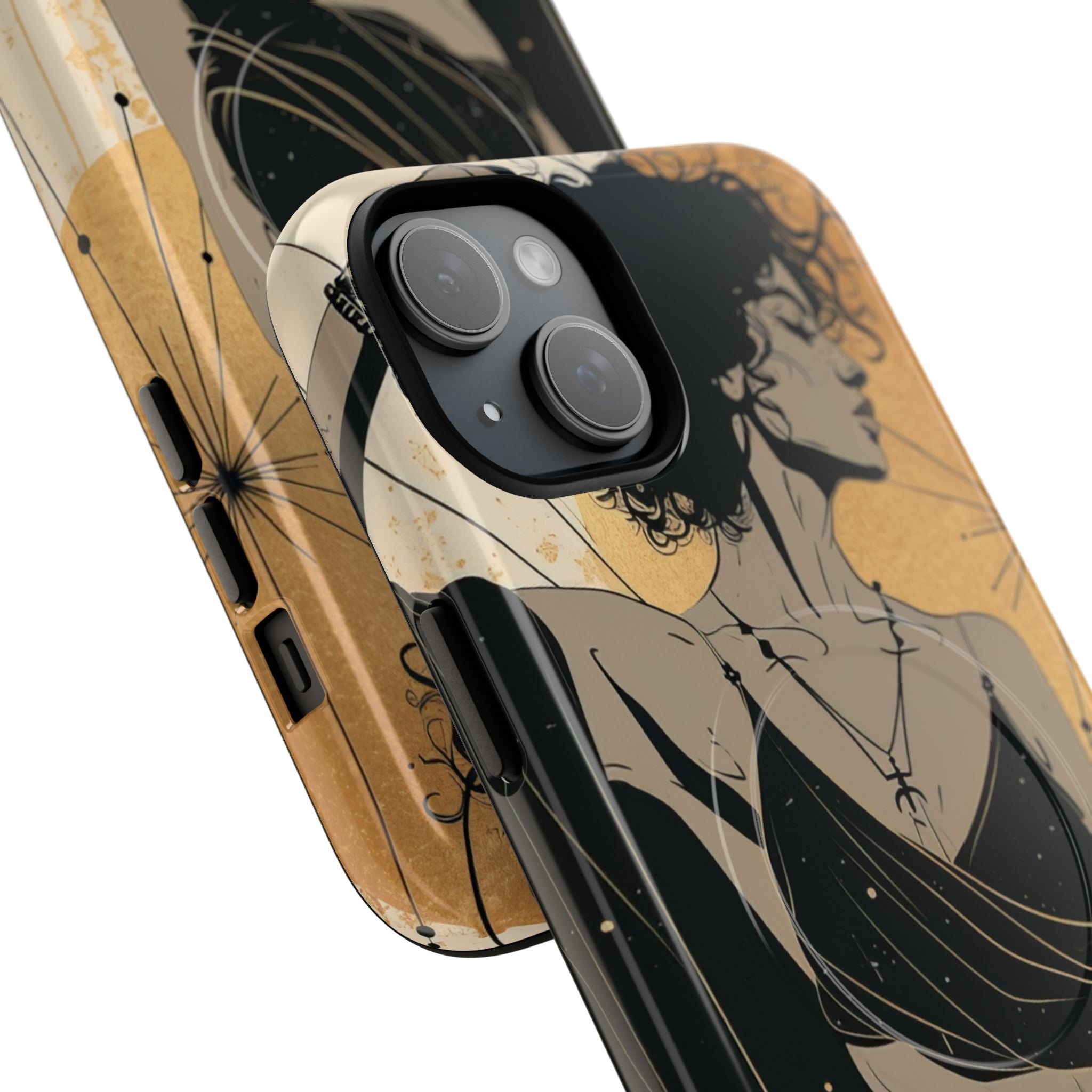 Golden Silence Motion iPhone 15 - Tough+