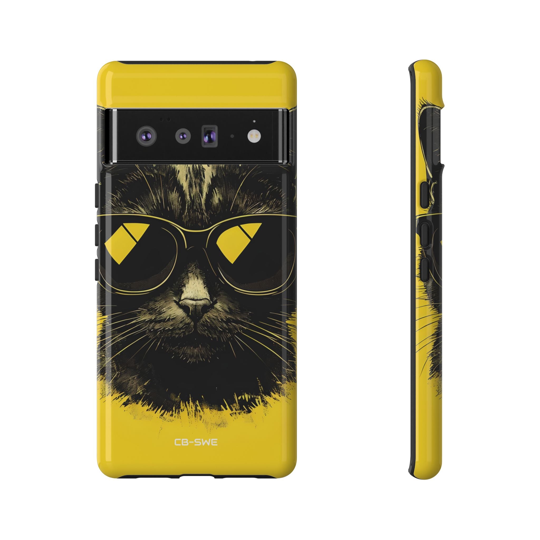 Cool Cat in Sunglasses - Google Pixel Case