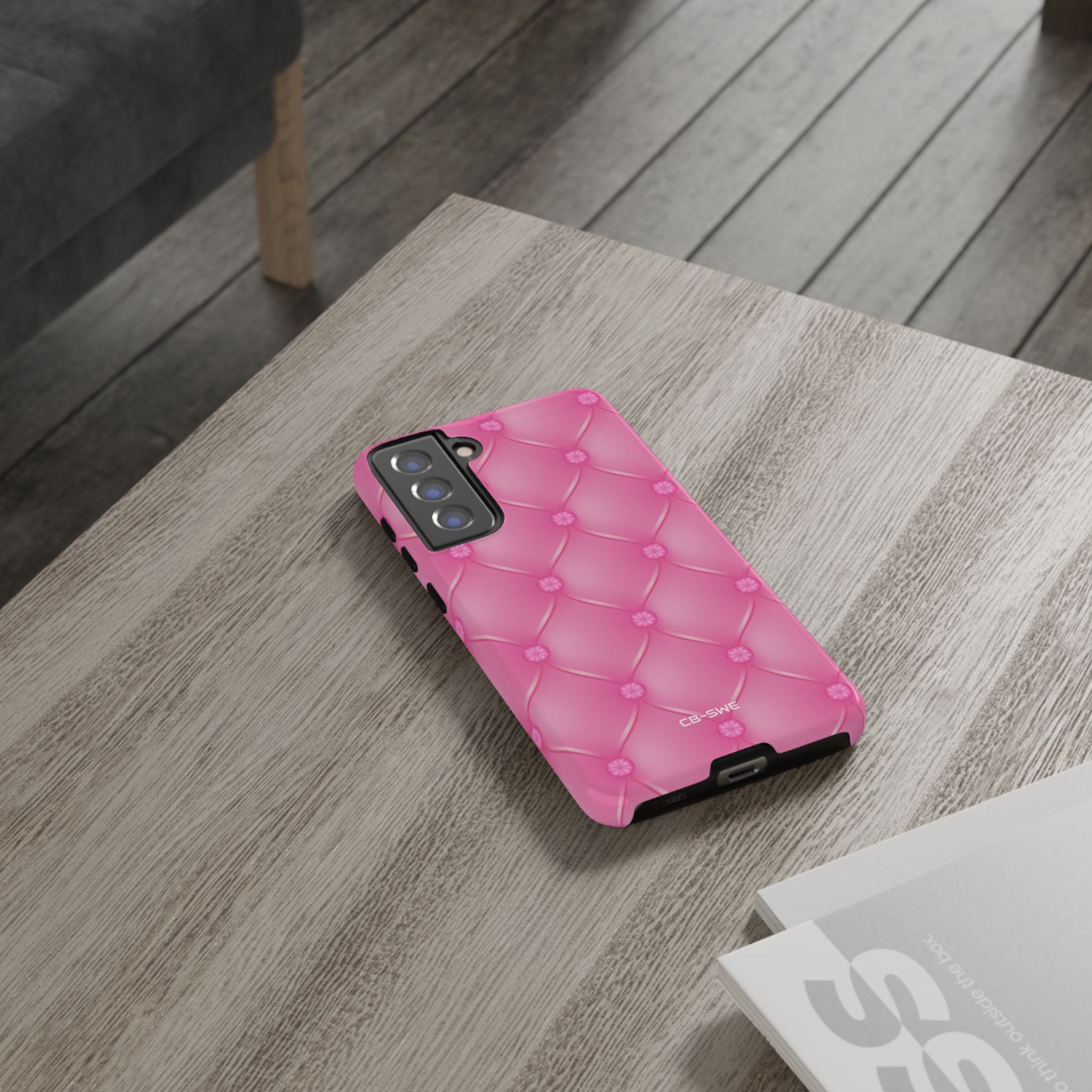 Quilted Pink Elegance - Samsung Case