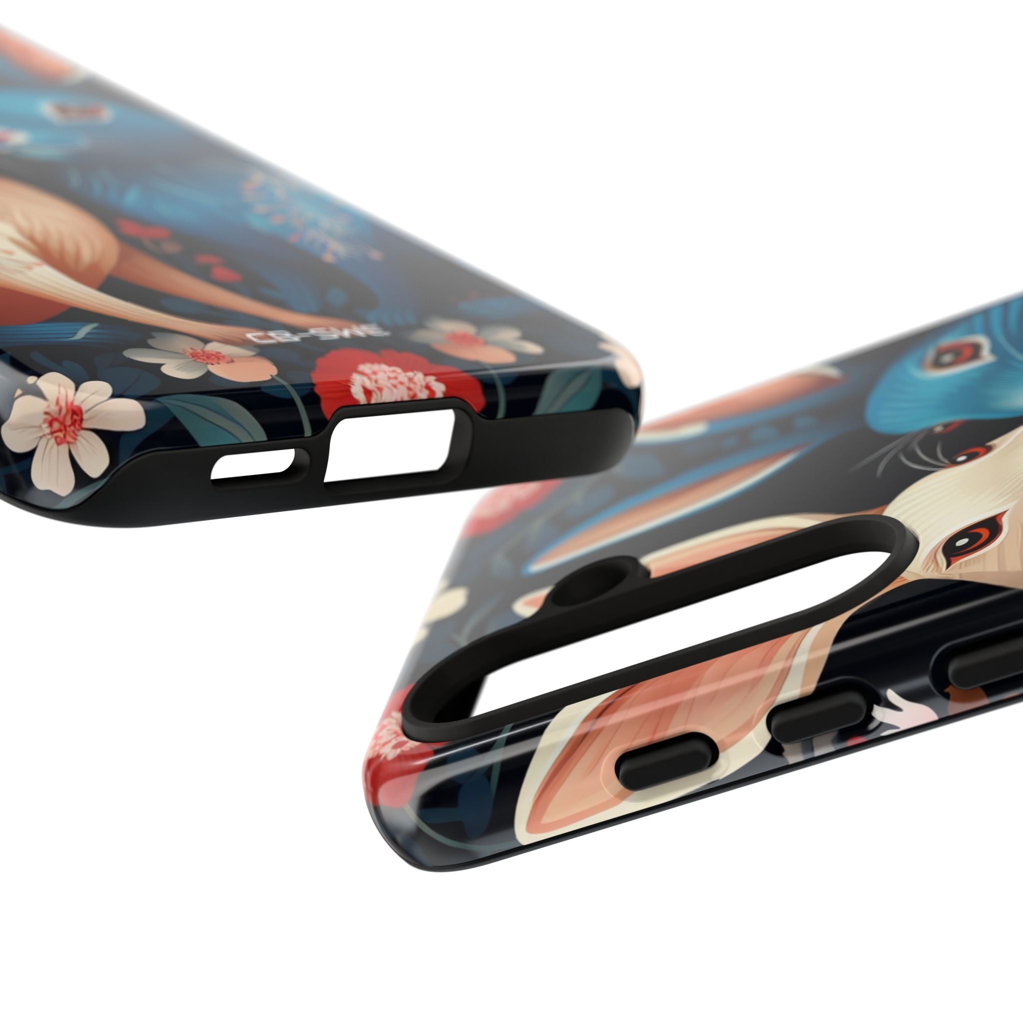 Rabbits Embrace Blossoms - Samsung Case