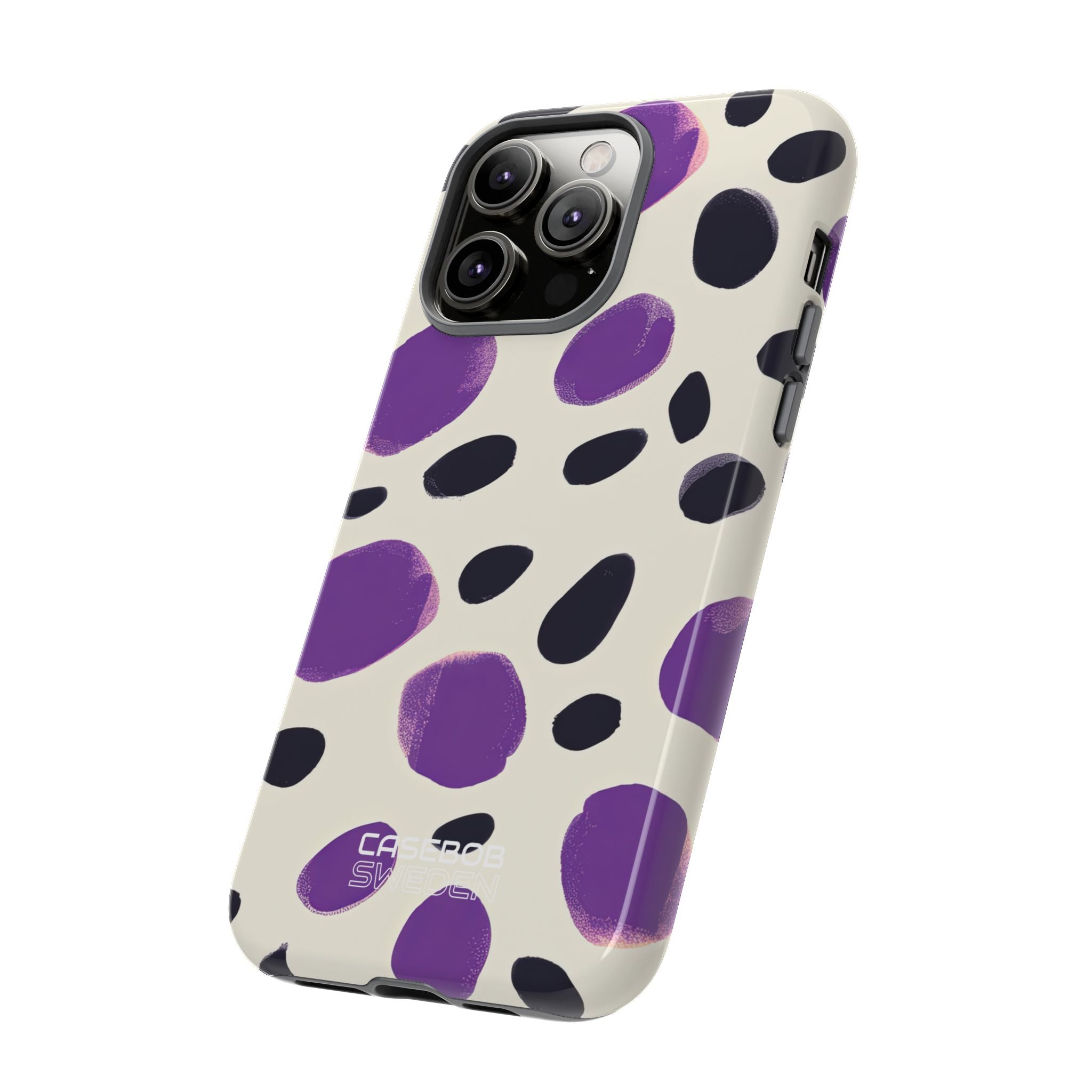 Purple Pebble Dance iPhone 14 - Tough