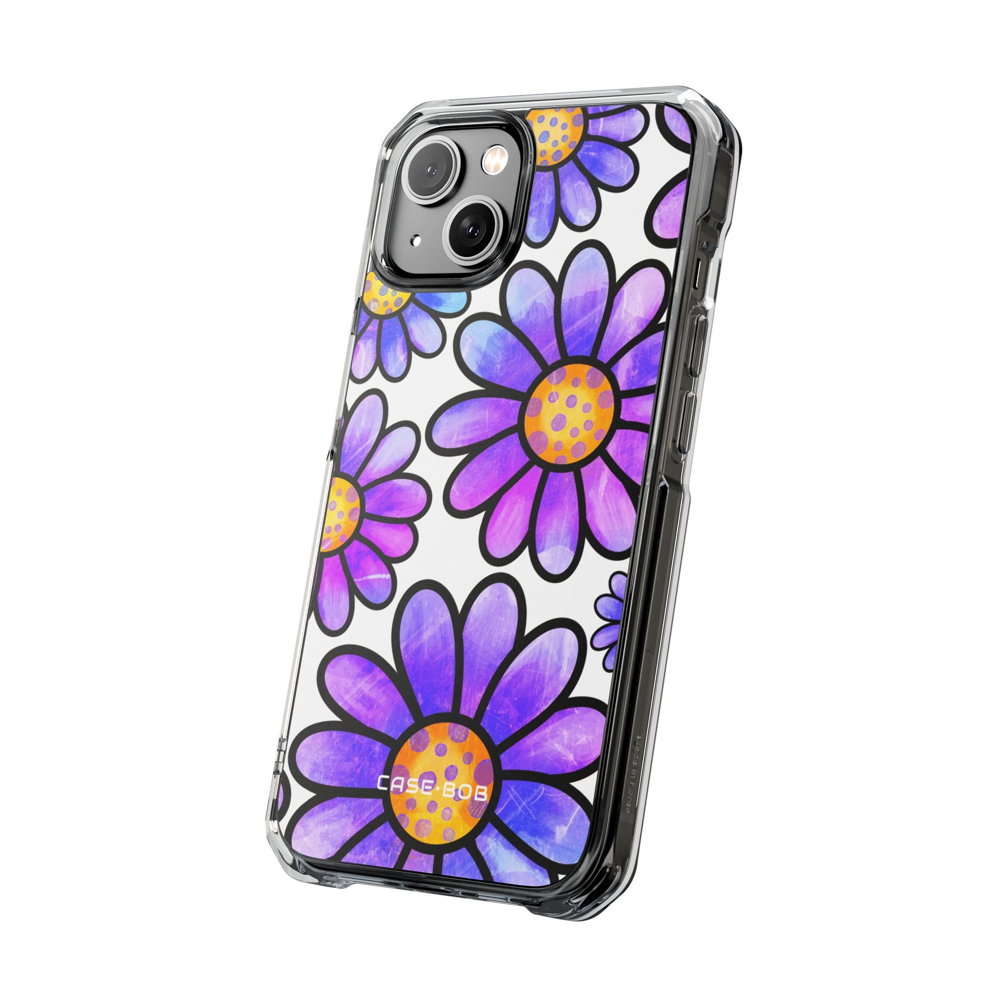 Polka Dot Blooms iPhone 14 Case - Impact