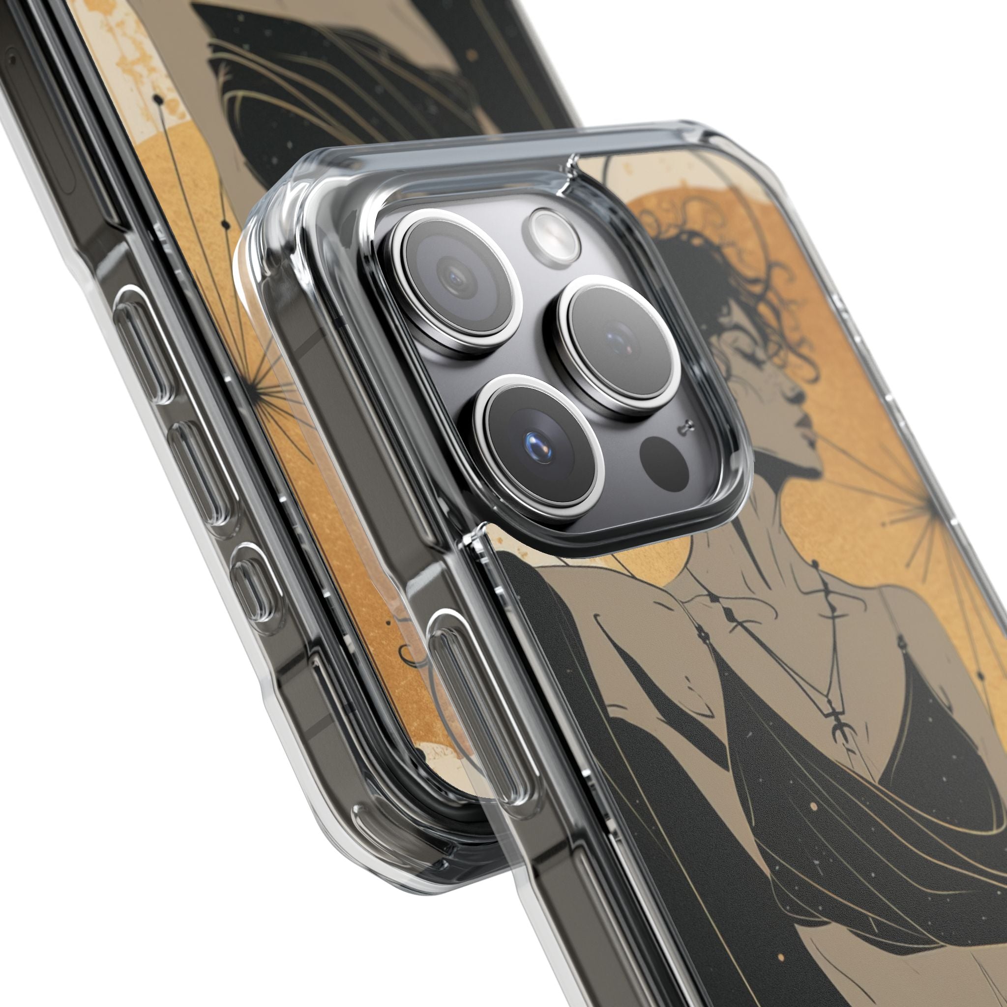 Golden Silence Motion iPhone 15 - Impact Clear+