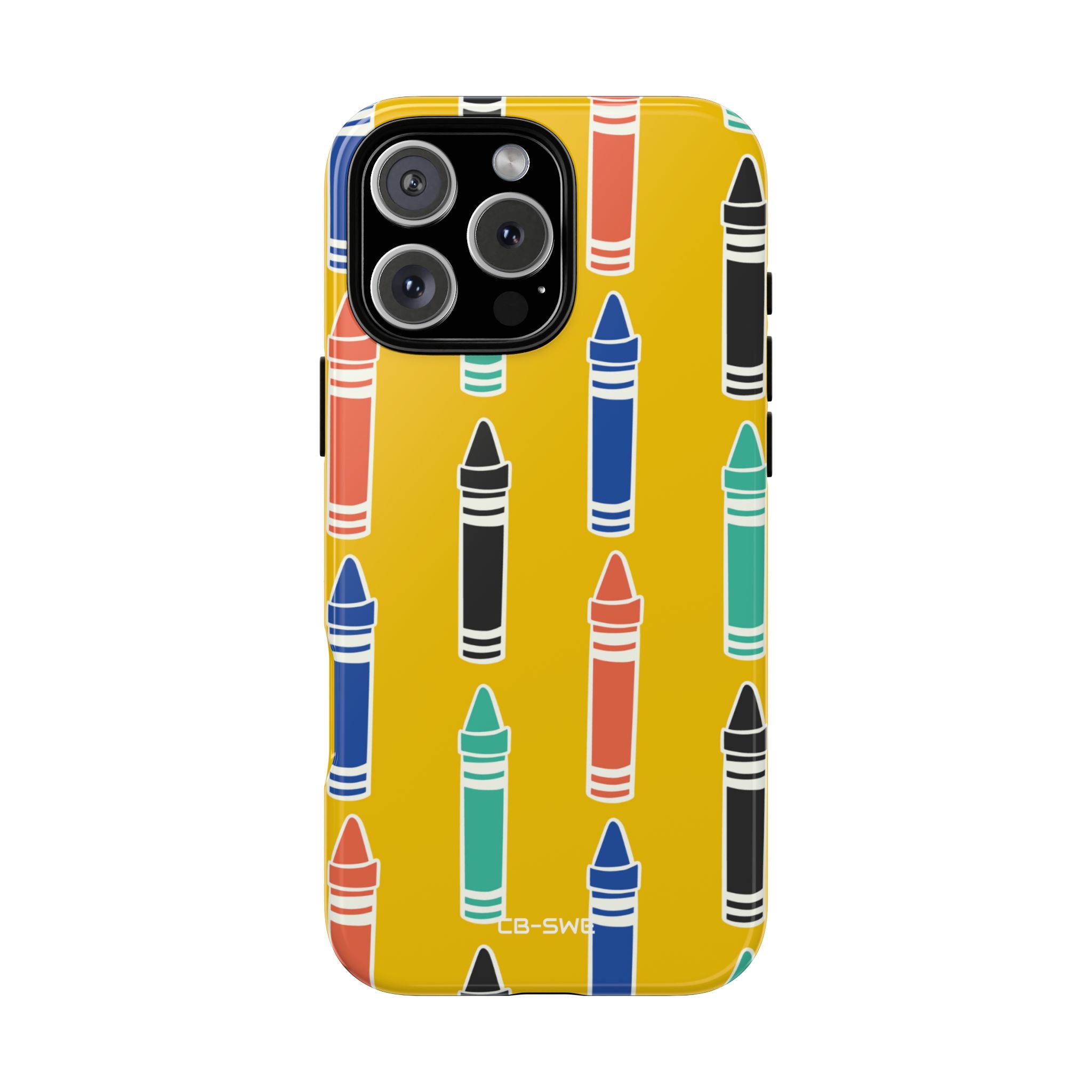 Crayons Dance Joyfully - iPhone Case