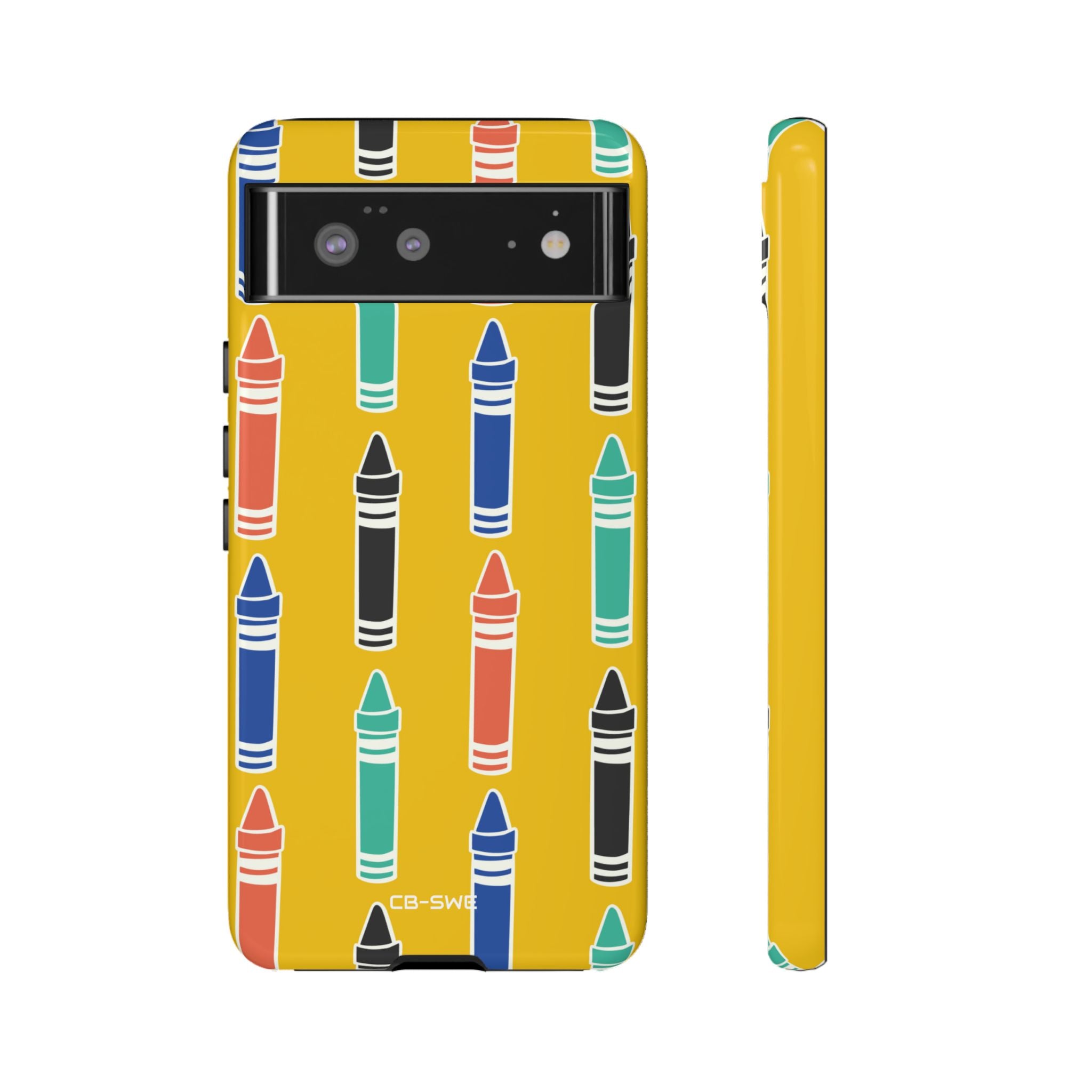 Crayons Dance Joyfully - Google Pixel Case