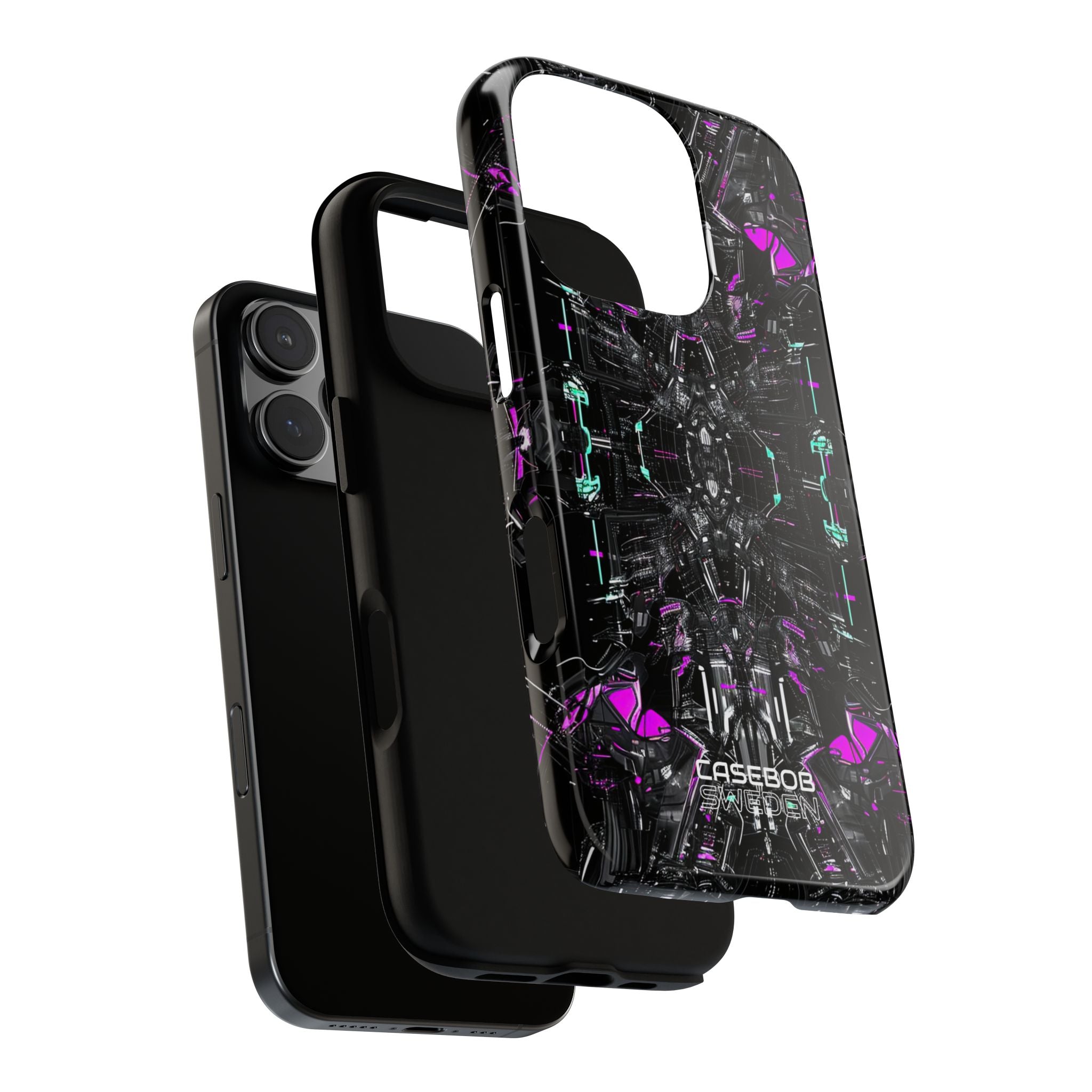 Cybernetic Neon Nexus iPhone 16 - Tough