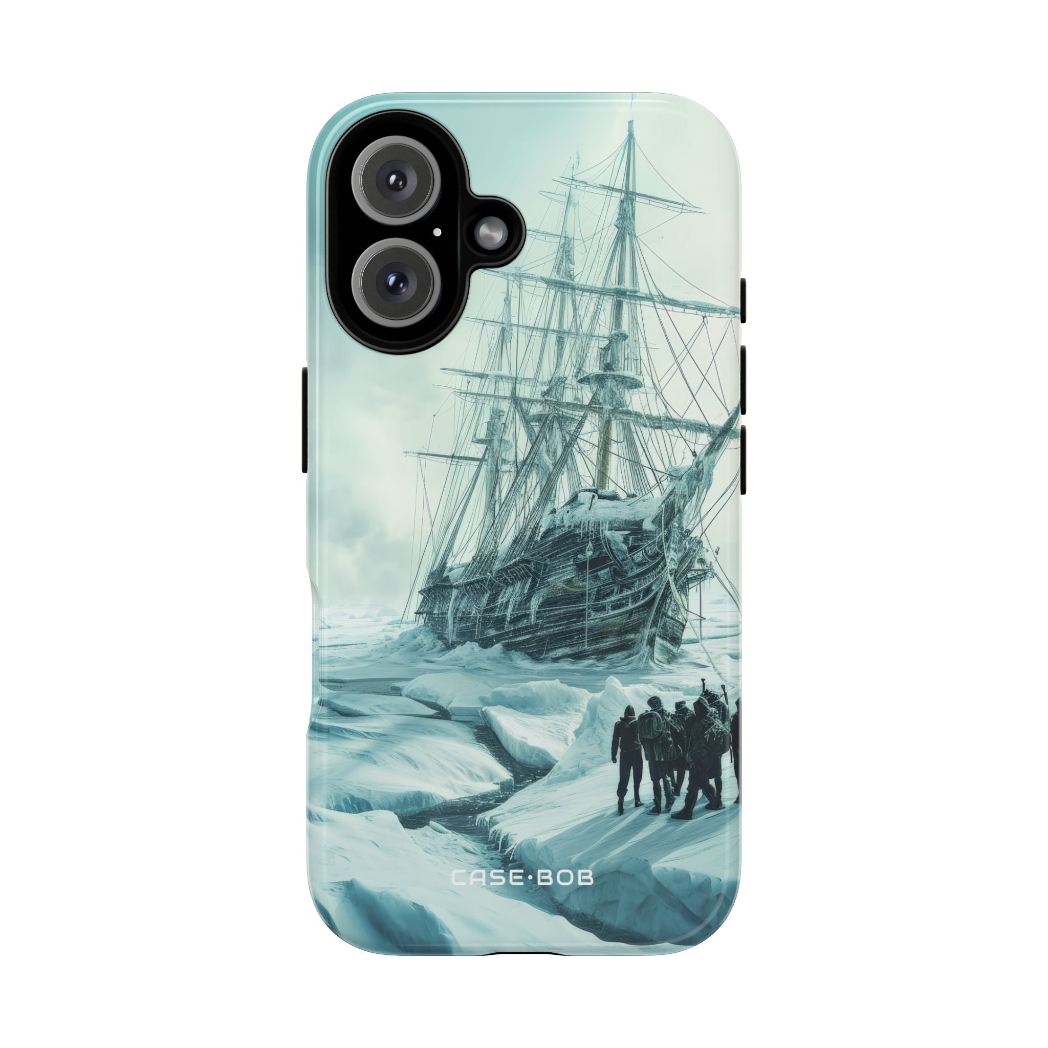 Icebound Ship iPhone 16 Plus Case - Tough