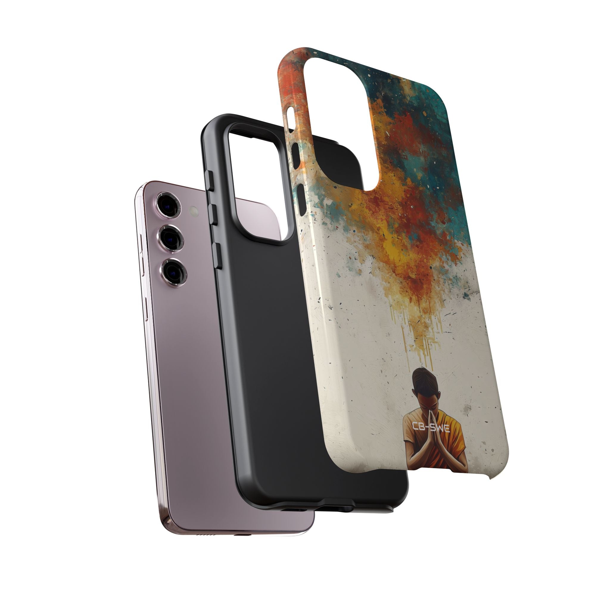 Monk Embracing Enlightenment - Samsung Case