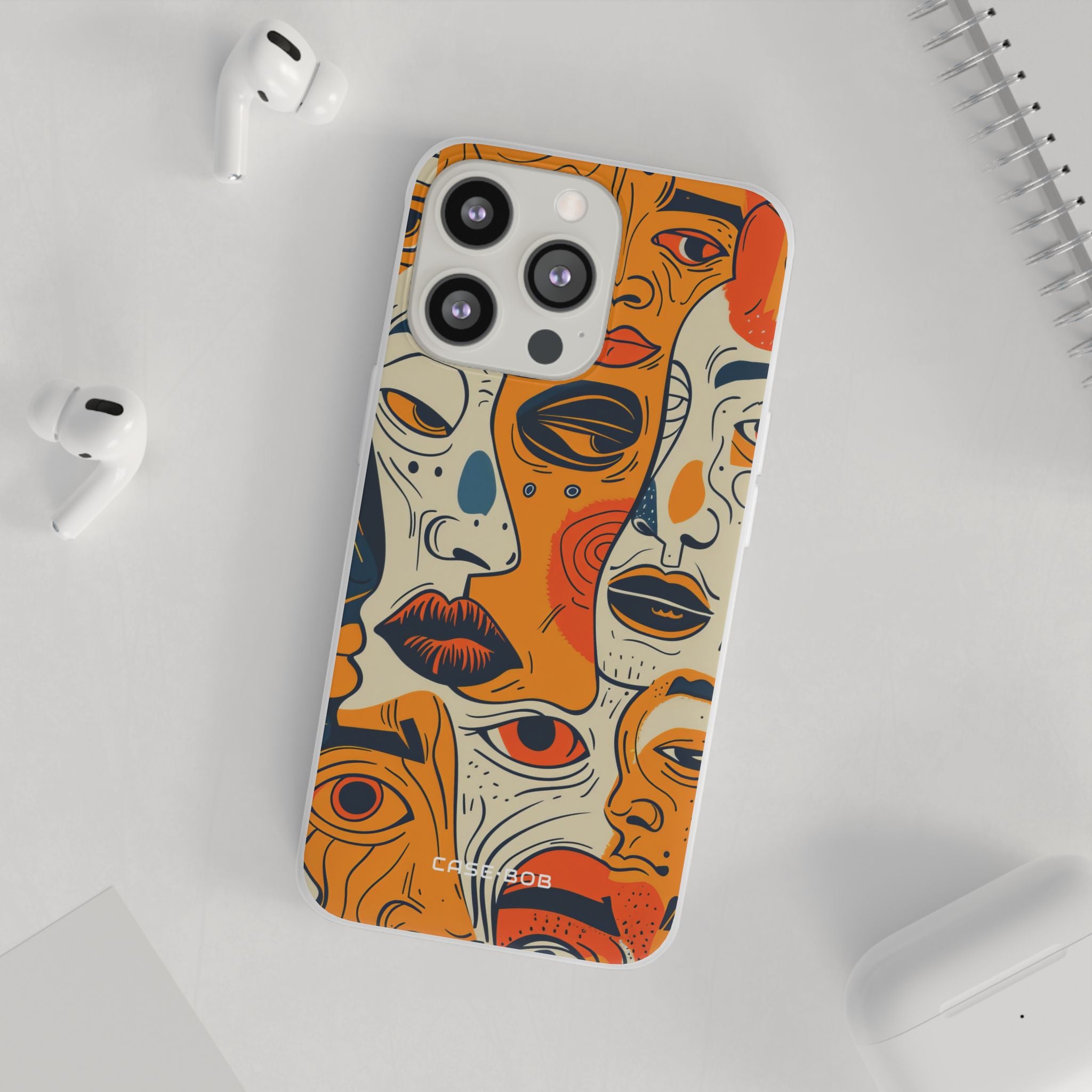 Tangled Faces Sunset iPhone 13 Pro - Soft