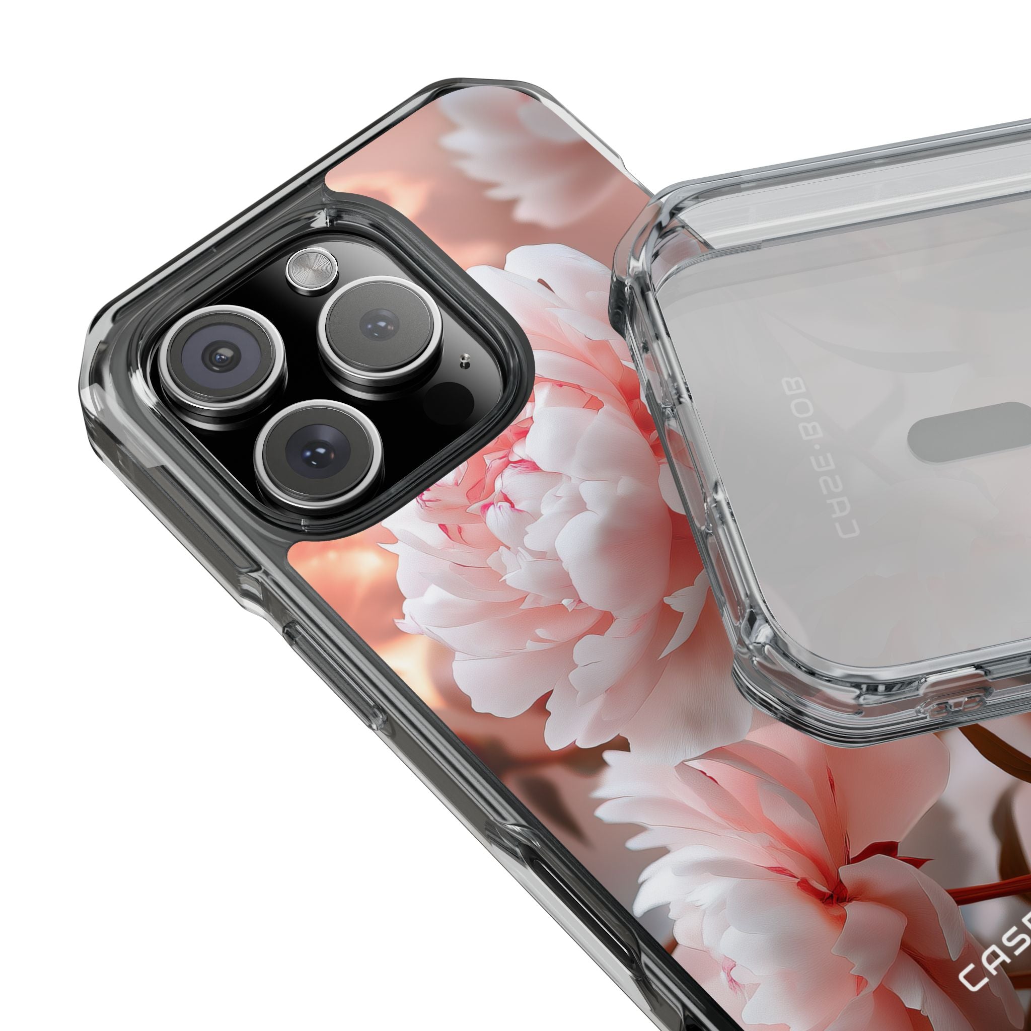 Peony Moonlight iPhone 16 Pro Case - Impact