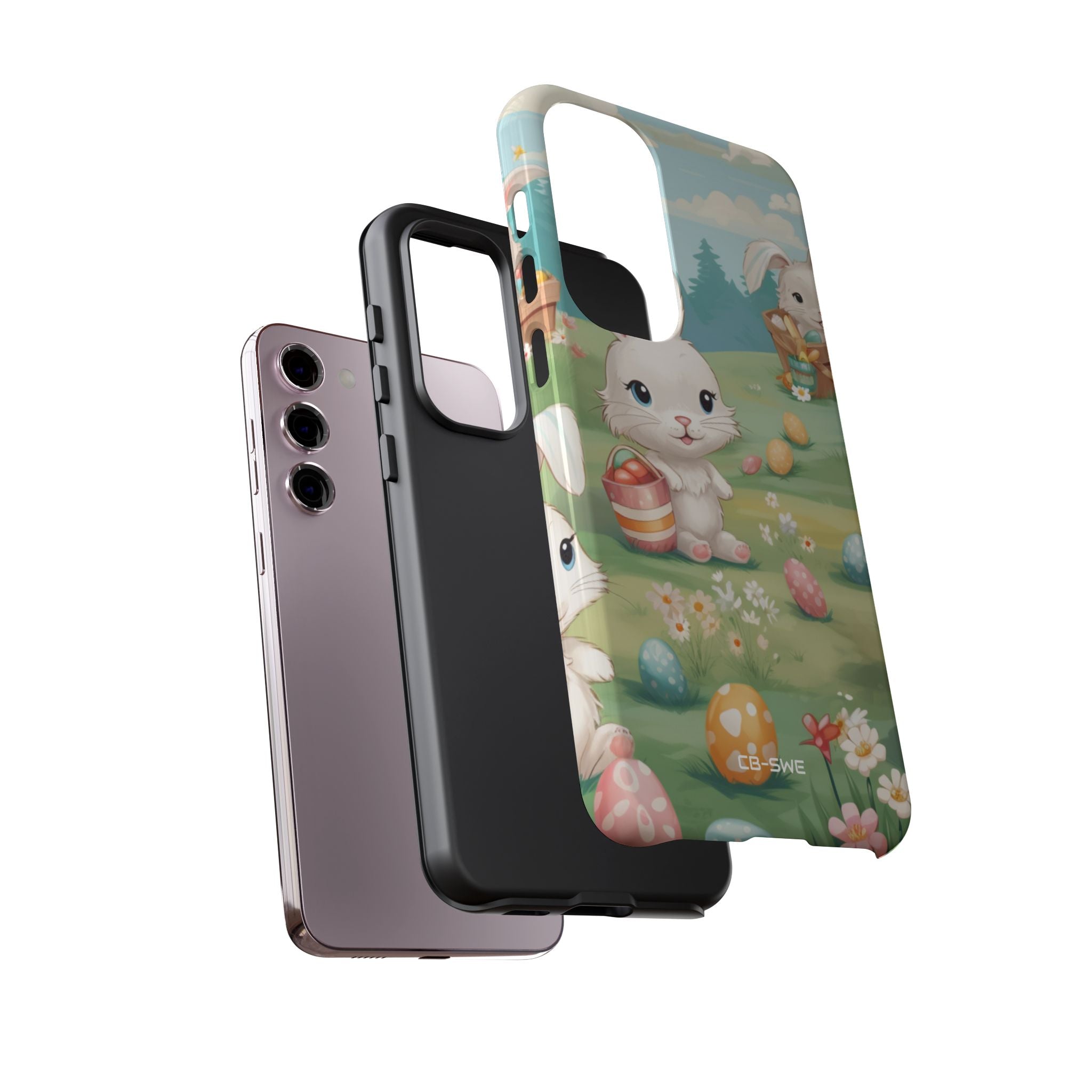 Bunnies Hunt Eggs - Samsung Case