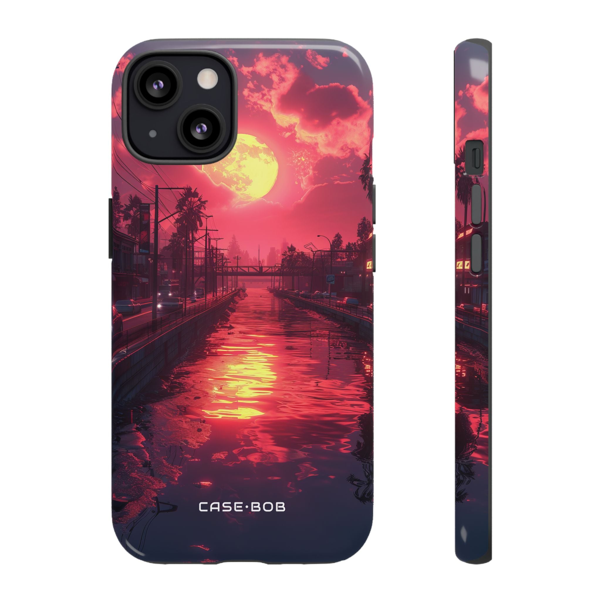 Luminous Moonlight iPhone 13 Case - Tough