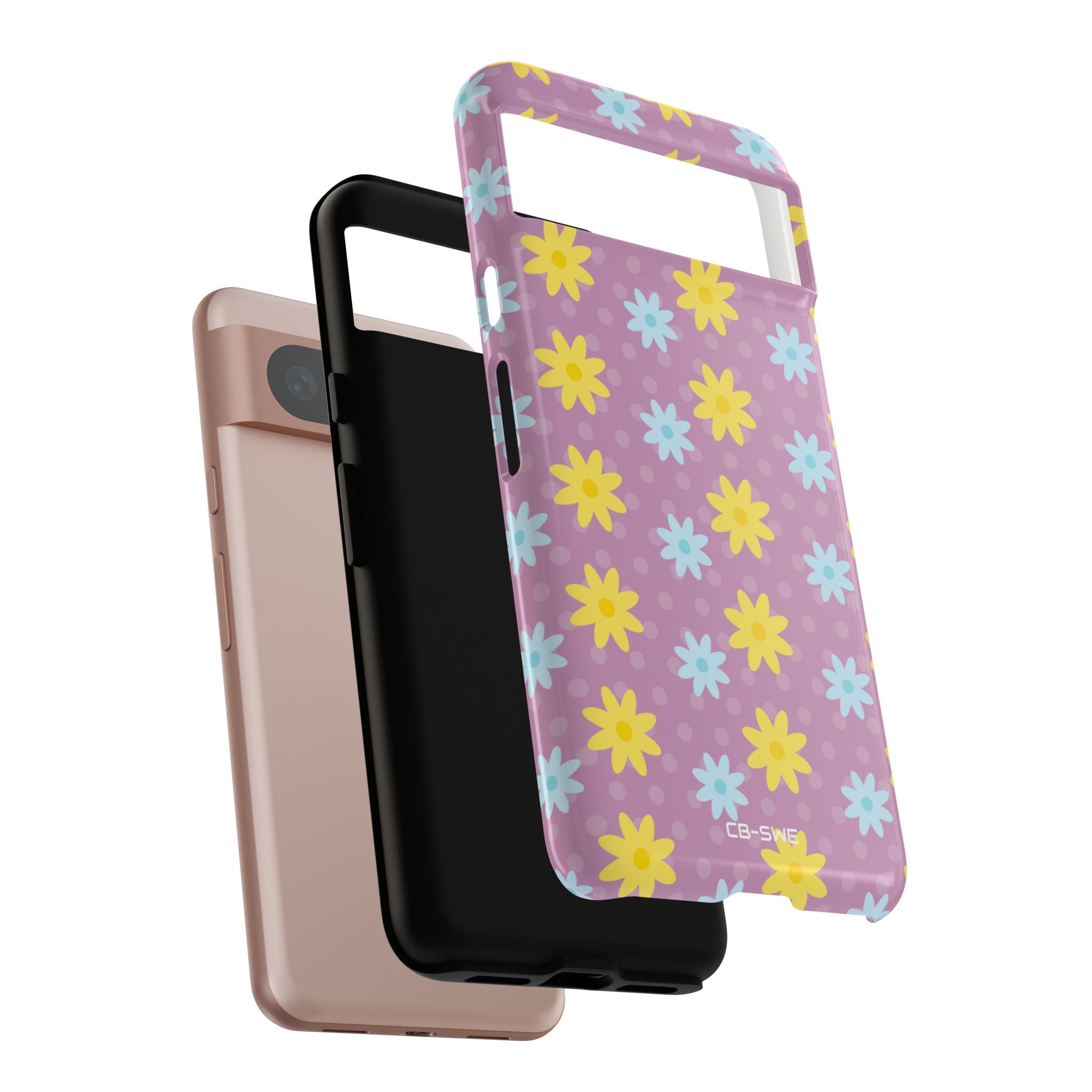 Flower Dots Dance - Google Pixel Case