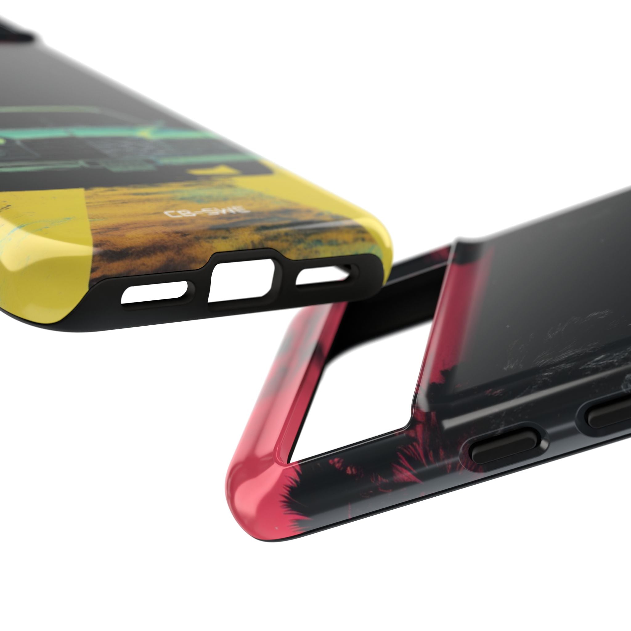 Retro Futuristic Nightscape - Google Pixel Case