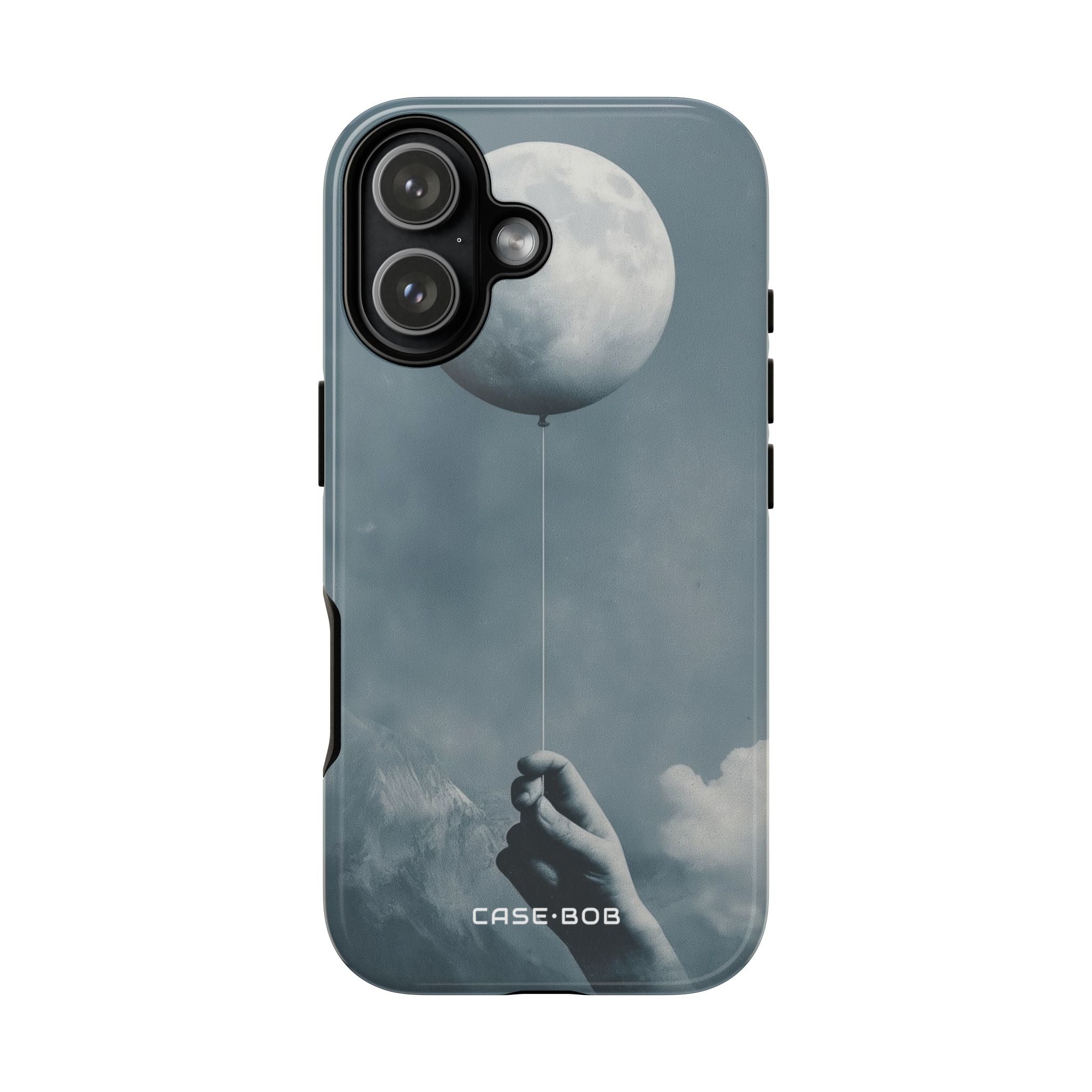 Moon Balloon iPhone 17 Case - Tough