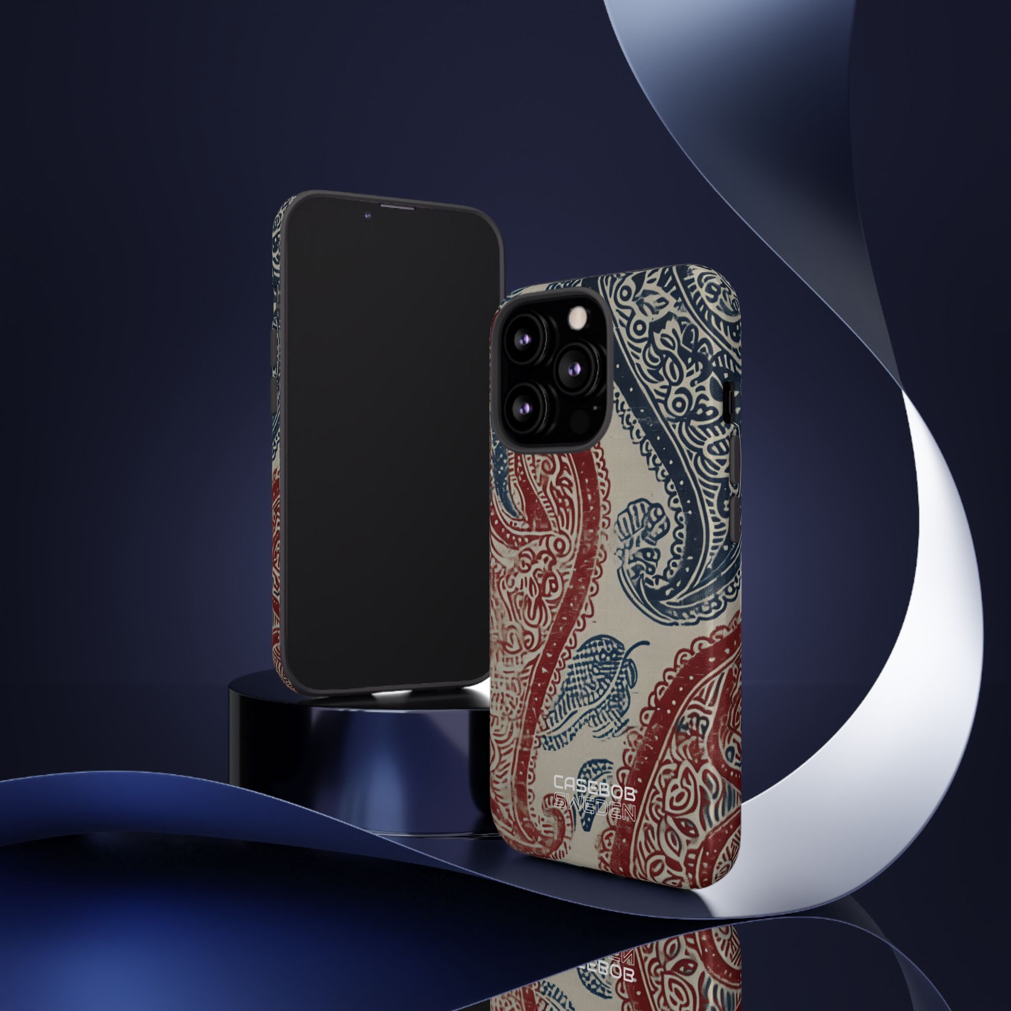 Ornate Paisley Swirl iPhone 13 - Tough