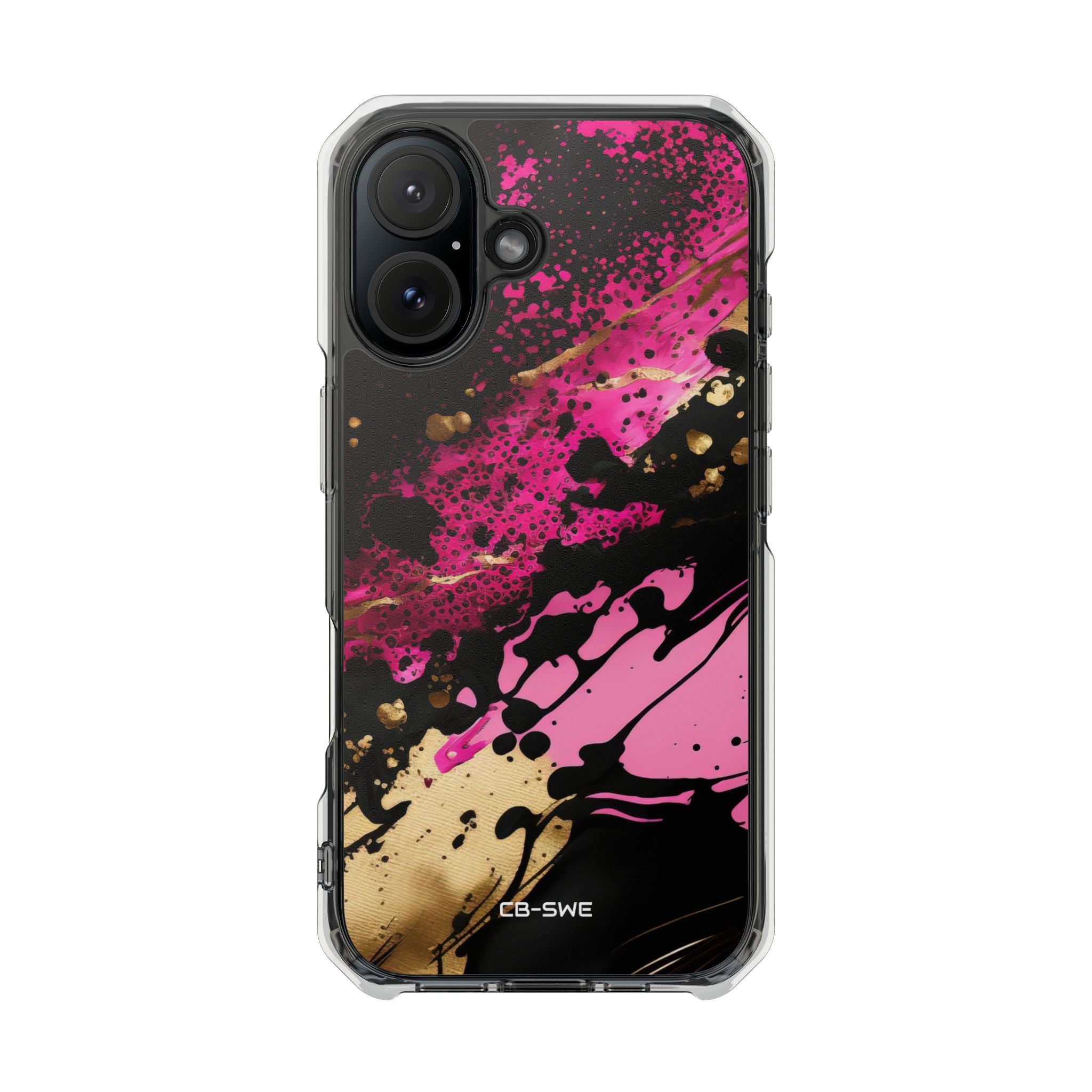 Dynamic Splatter Elegance iPhone Case - Impact