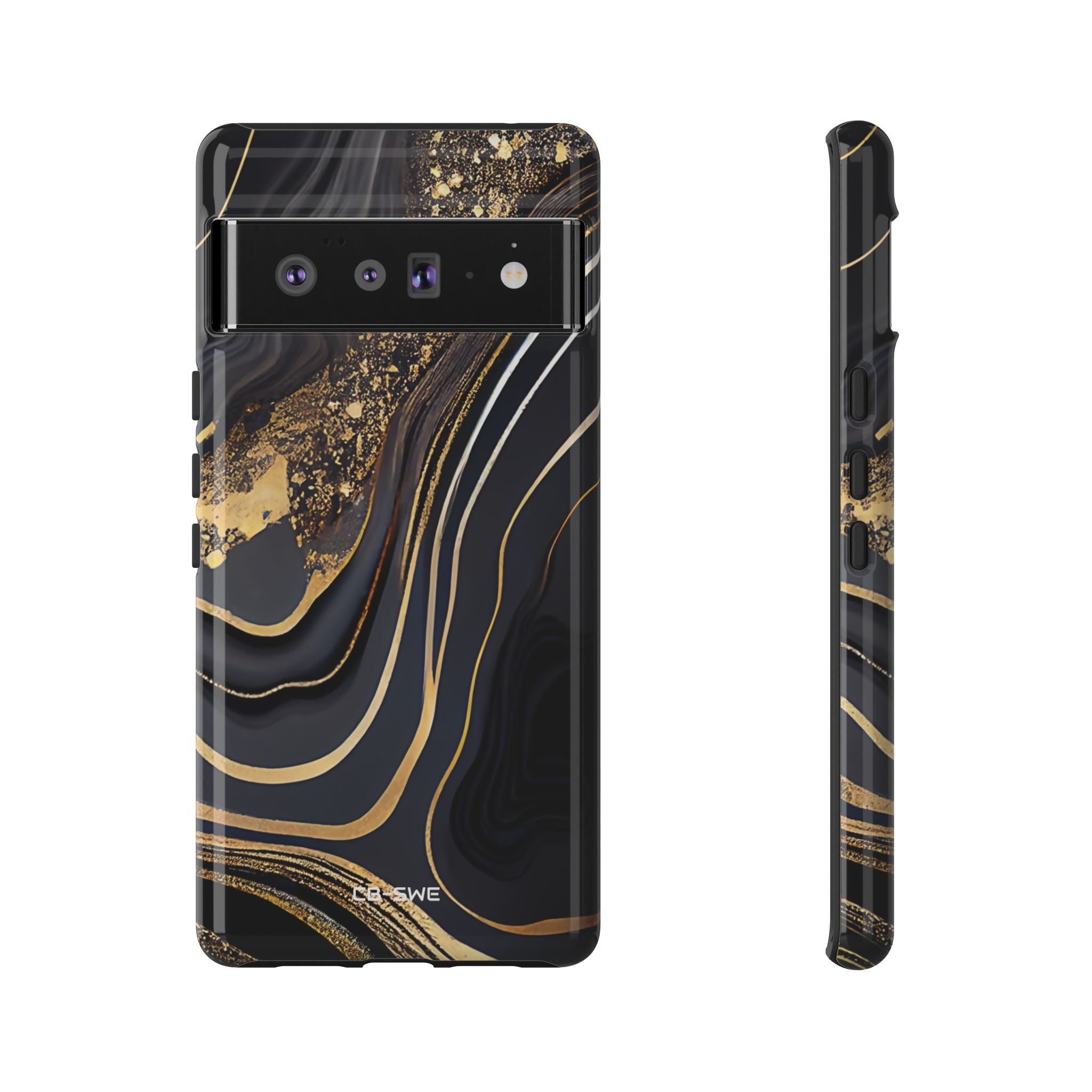 Elegant Gold Streams - Google Pixel Case