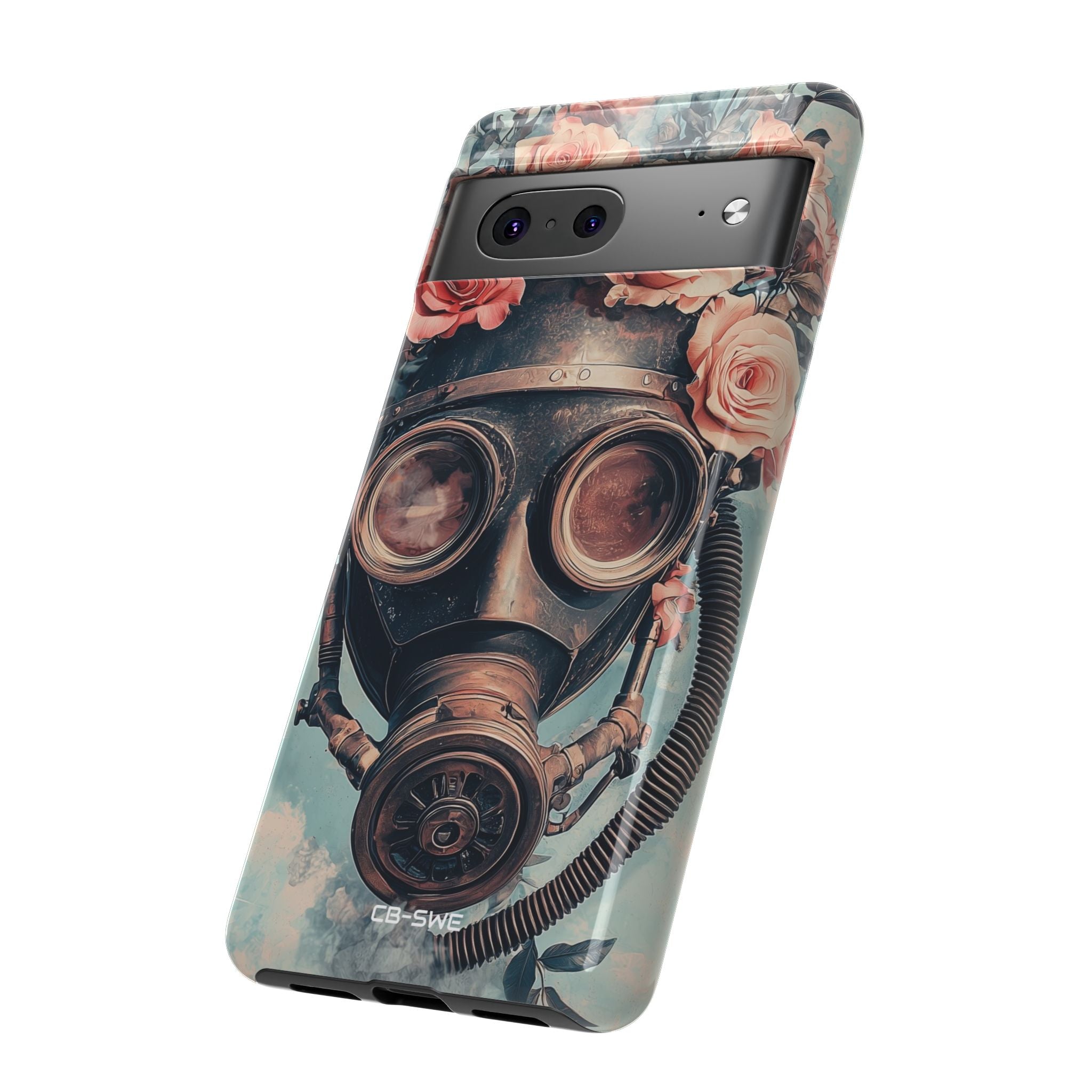 Roses Embrace Mask - Google Pixel Case