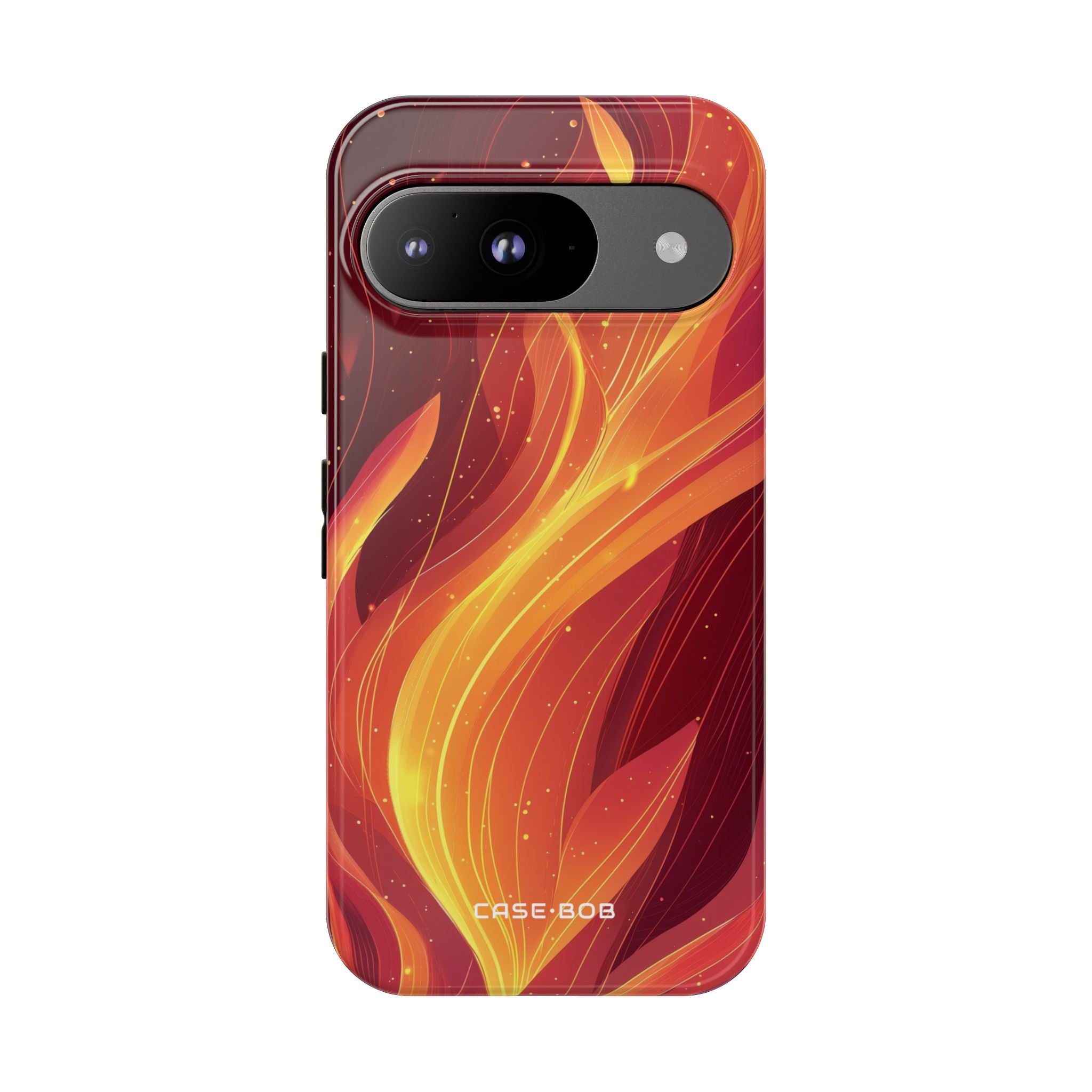 Flaming Flow Google Pixel 9 Case - Tough
