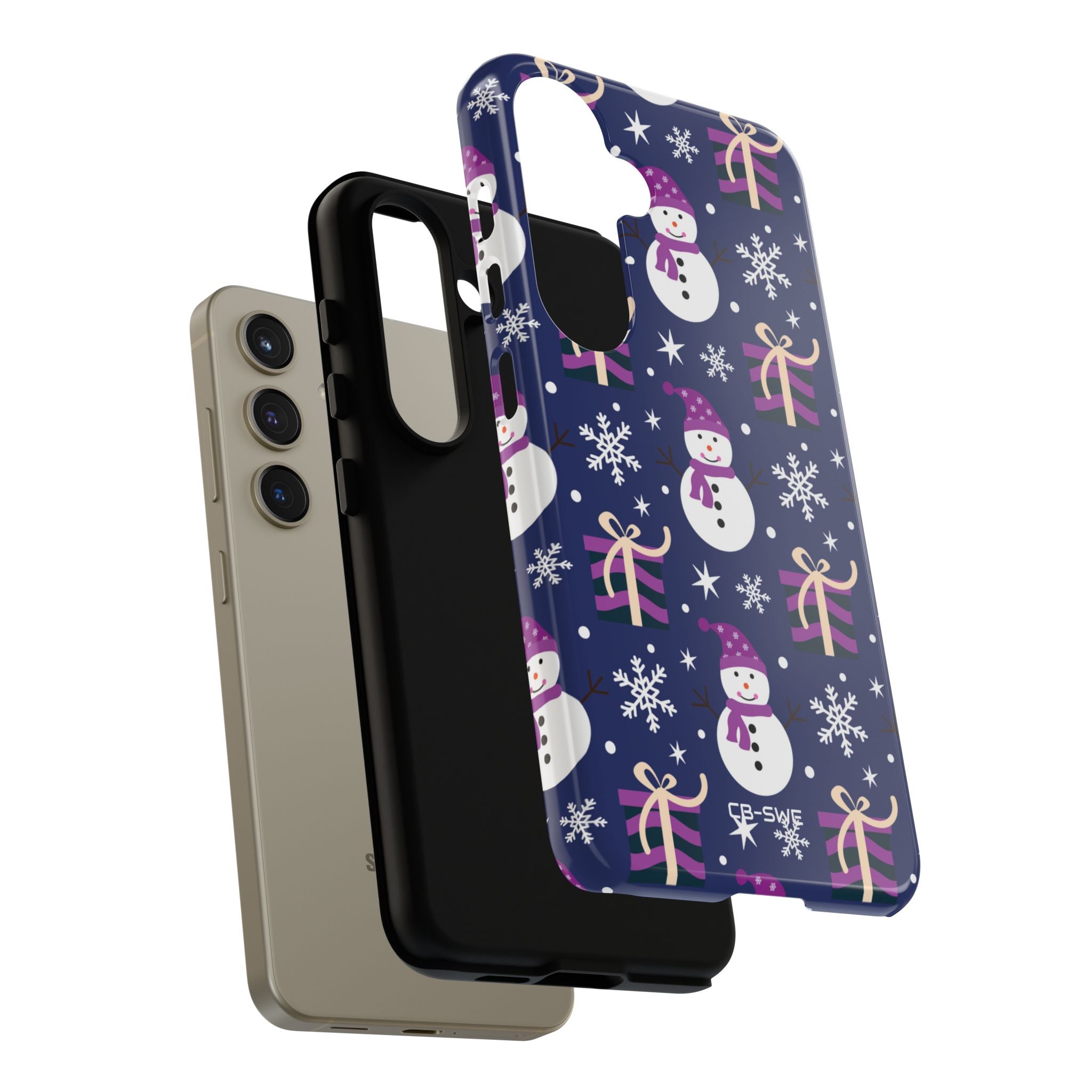 Snowmen Gift Giving - Samsung Case