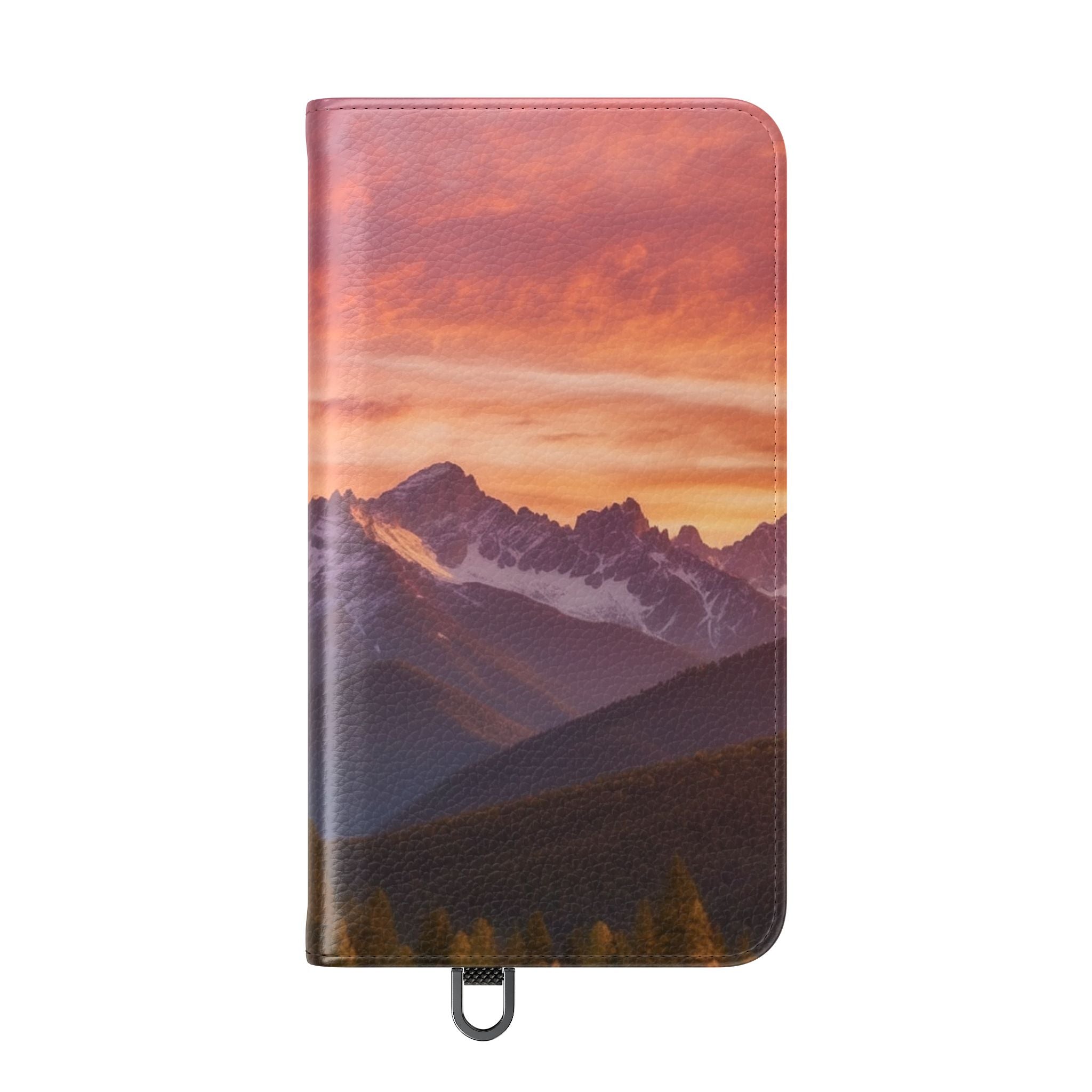Mountain Bloom Twilight - Samsung S24 Case - Wallet
