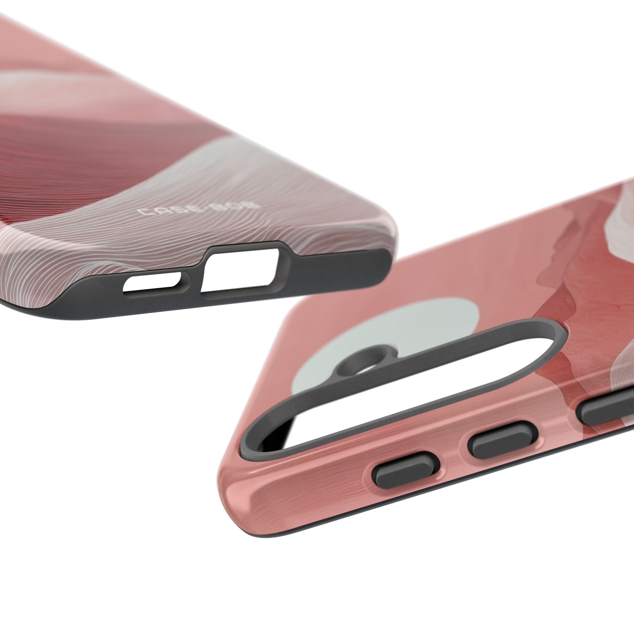 White Orb Dunes Samsung S25 Case - Tough