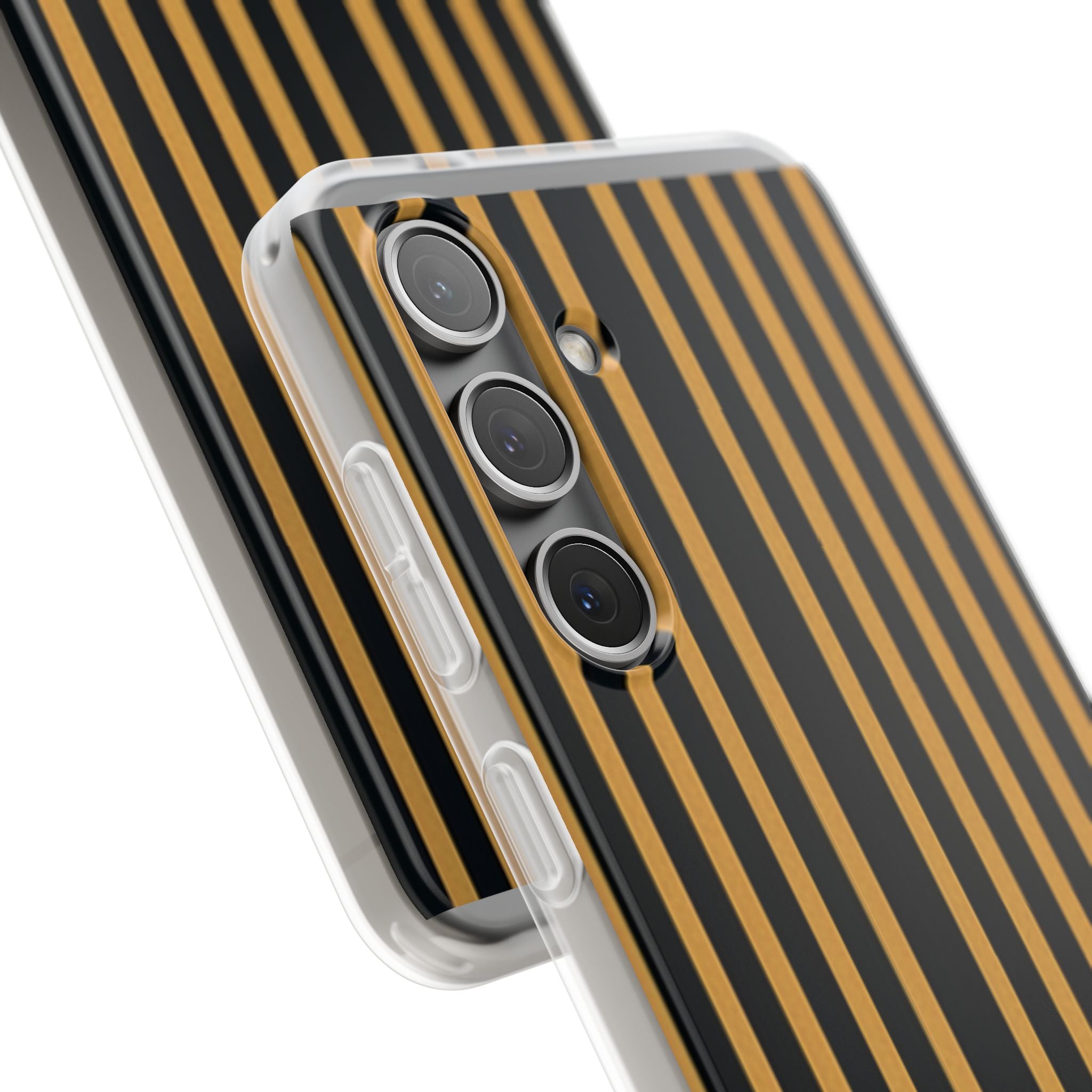 Golden Stripes Samsung S24 Case - Soft