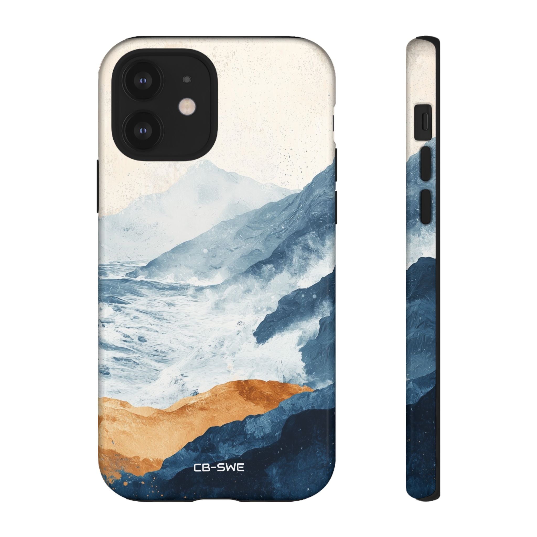 Waves Embrace Shore - iPhone Case