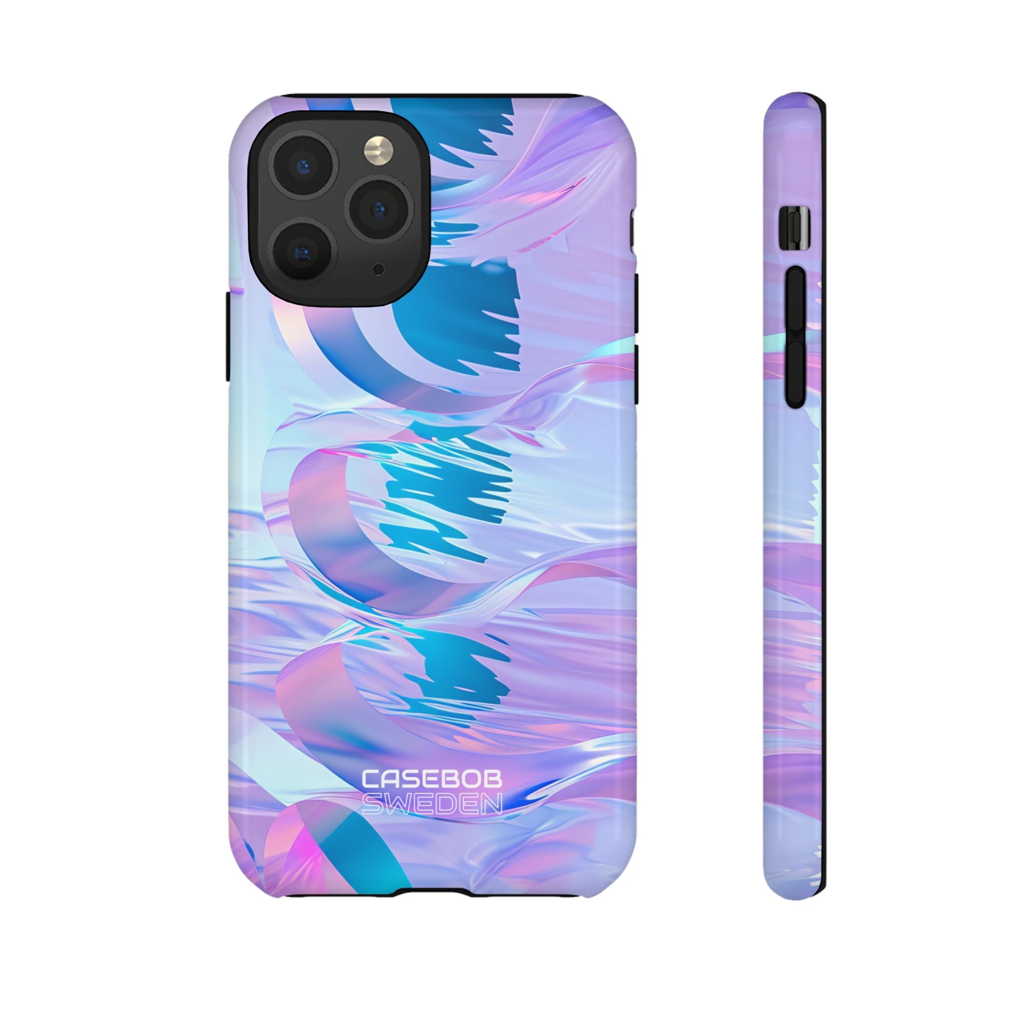 Iridescent Flowing Waves iPhone 11 - Tough