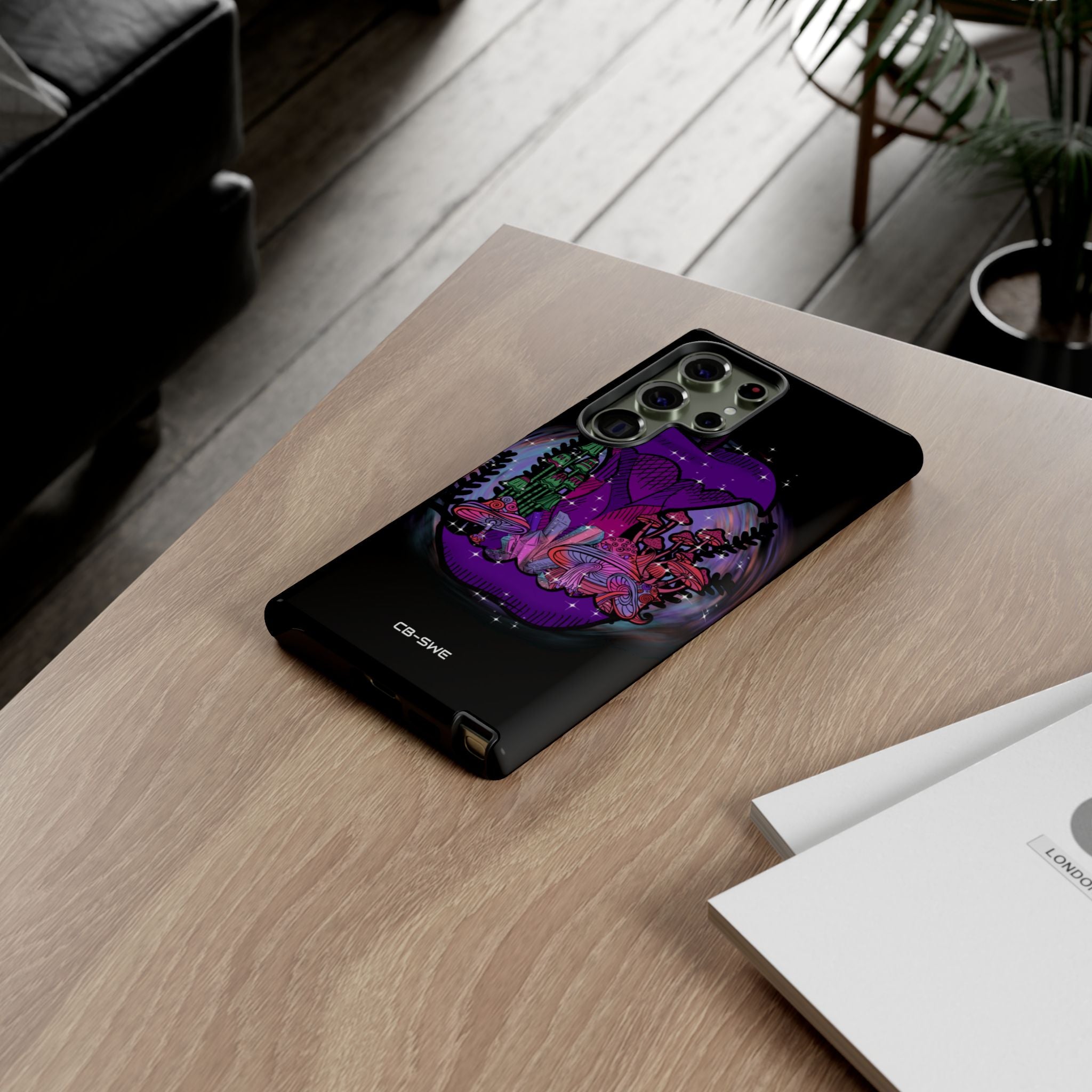 Mystical Purple Apple - Samsung Case