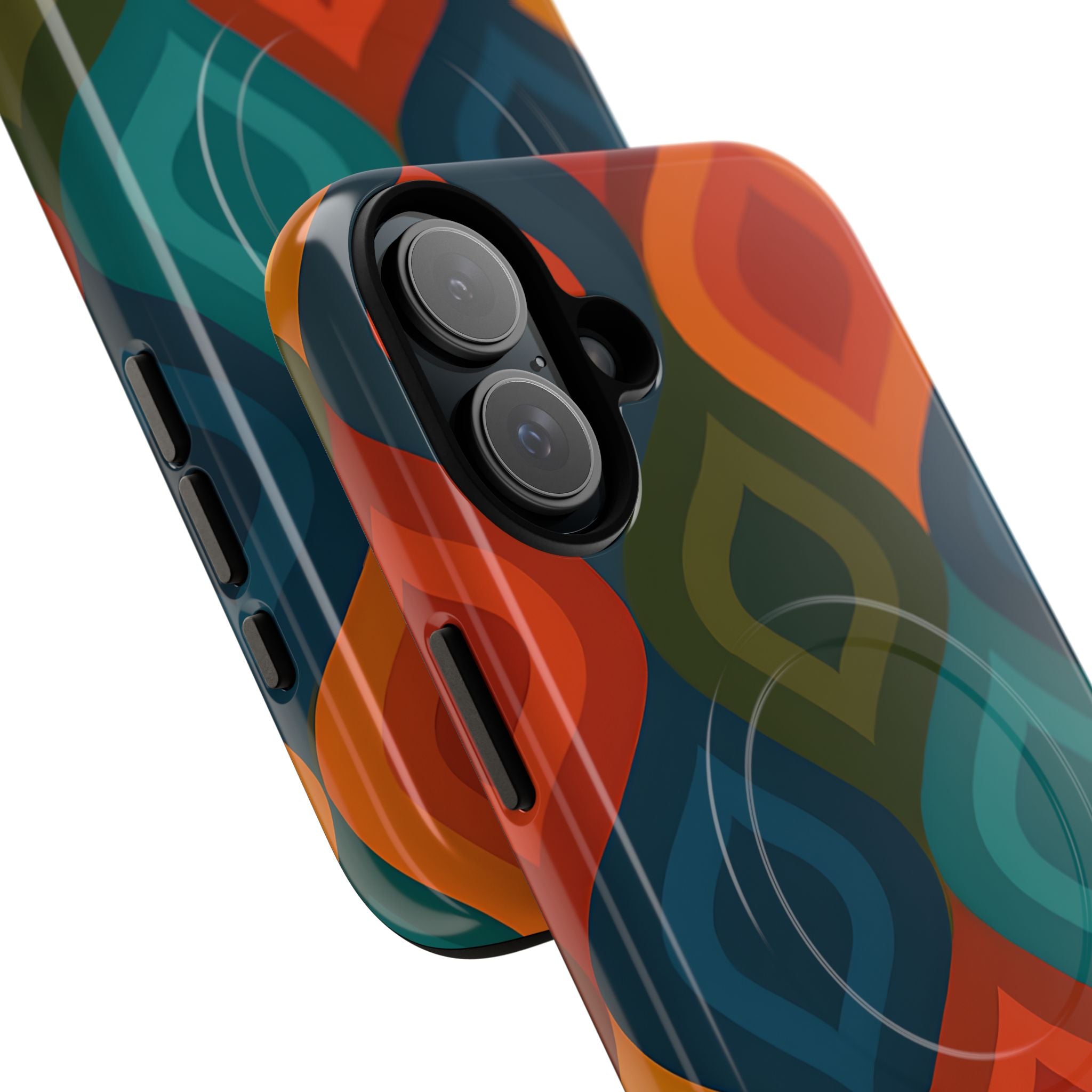 Vibrant Retro Diamond Mid Century iPhone 16 - Tough+