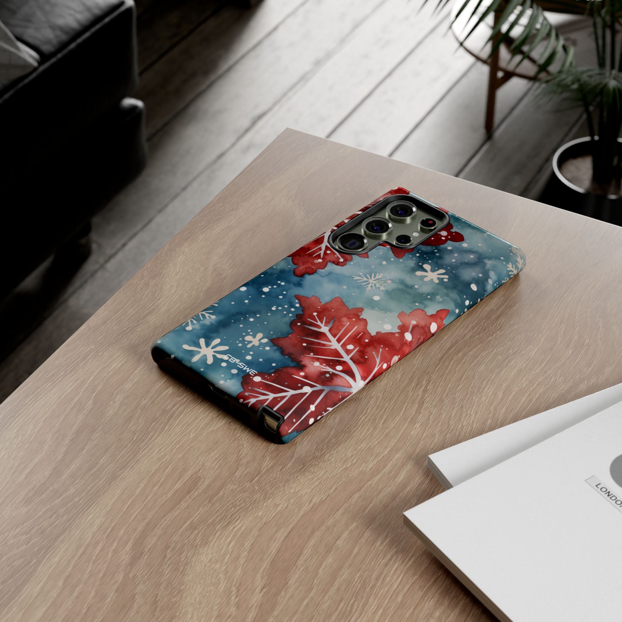 Winter Leaves Dance - Samsung Case