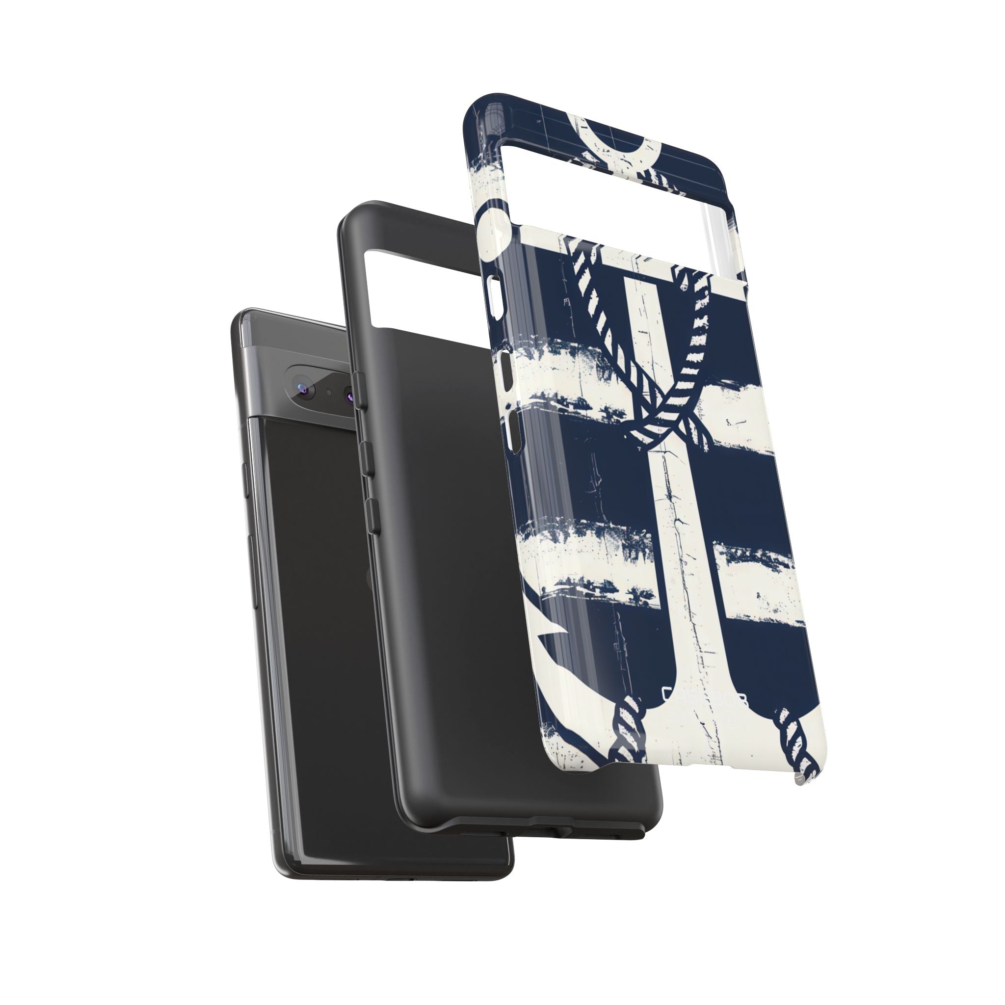 Strisce con ancora blu navy Google Pixel 7 - Tough