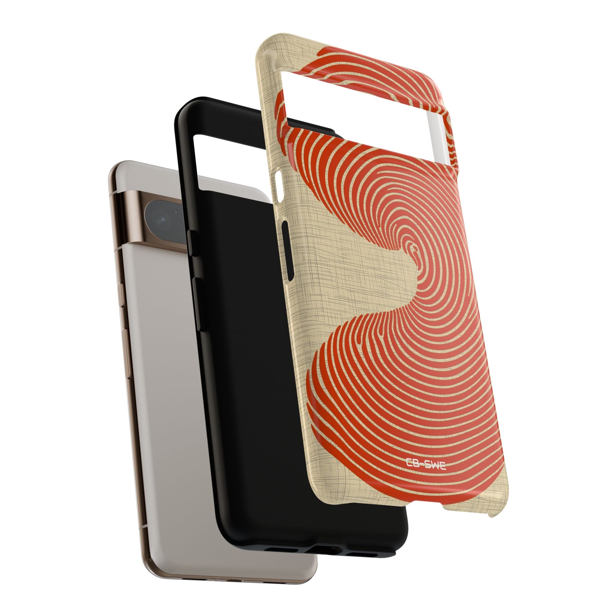 Warm Curves Dance - Google Pixel Case