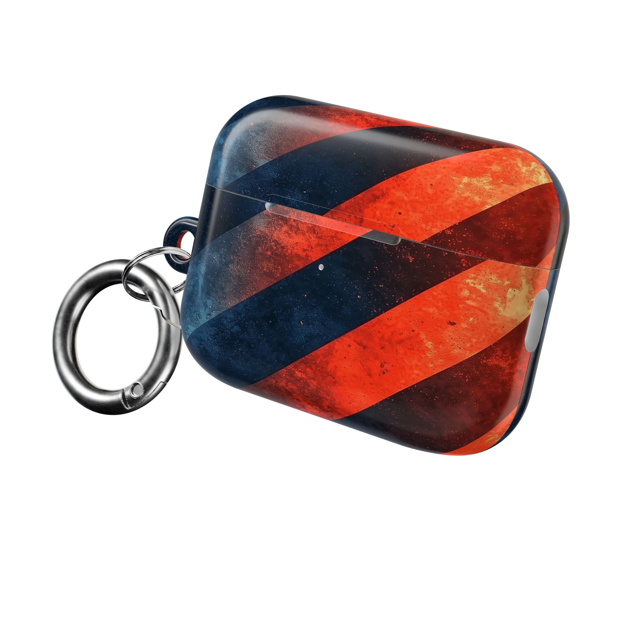 Diagonal Stripes Blaze - AirPods Case