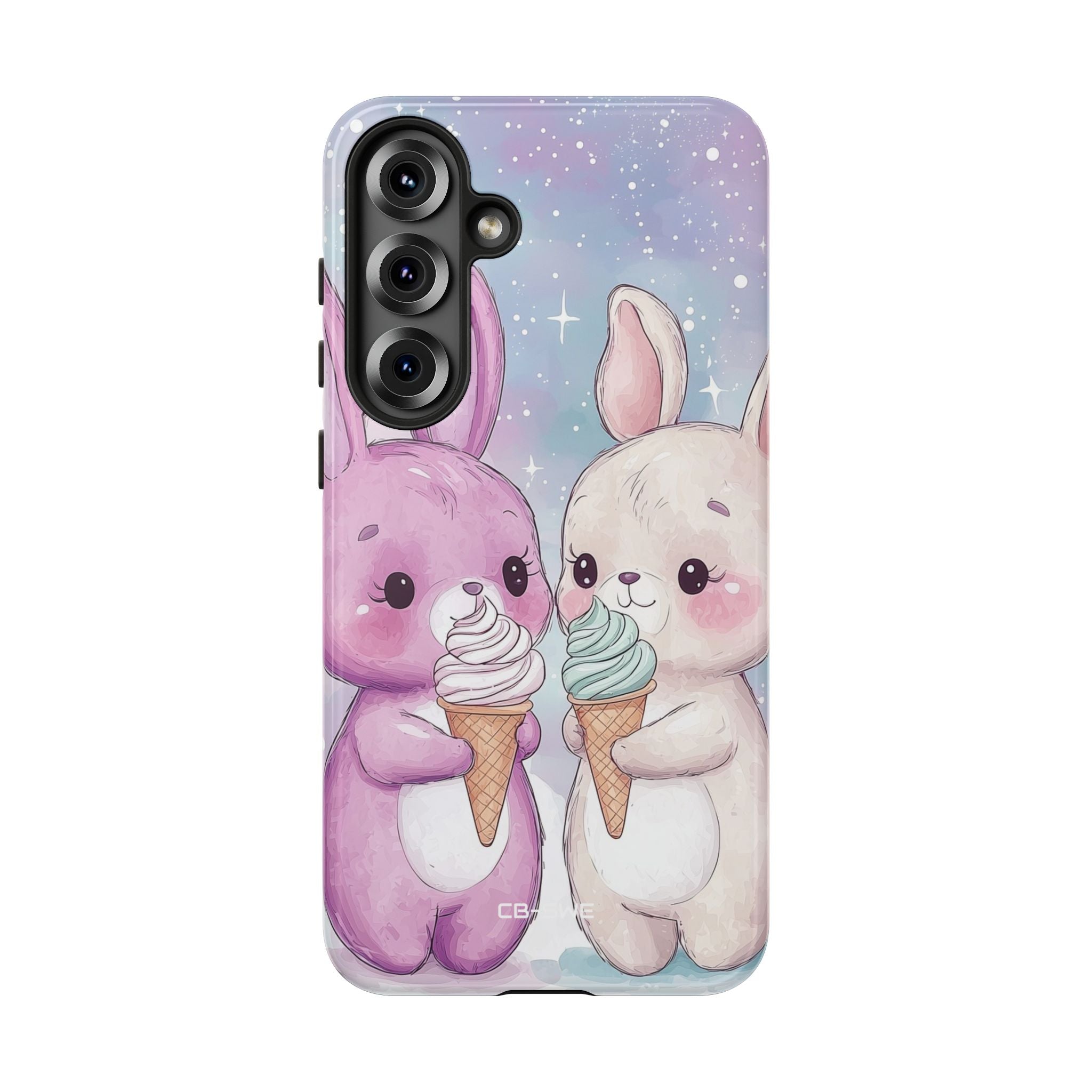 Rabbits Enjoy Ice Cream - Samsung Case