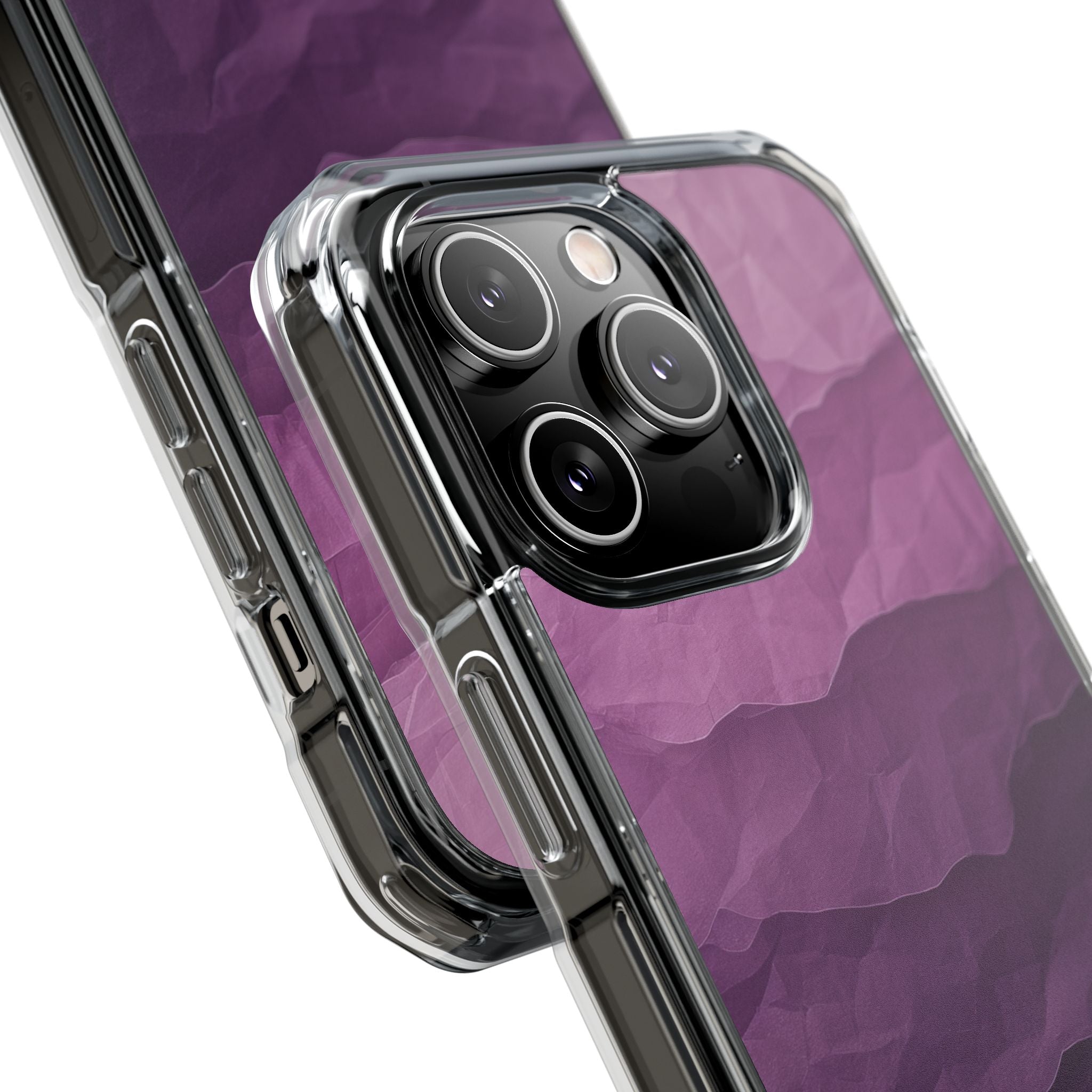 Purple Wave Layers iPhone 14 Pro Case - Impact