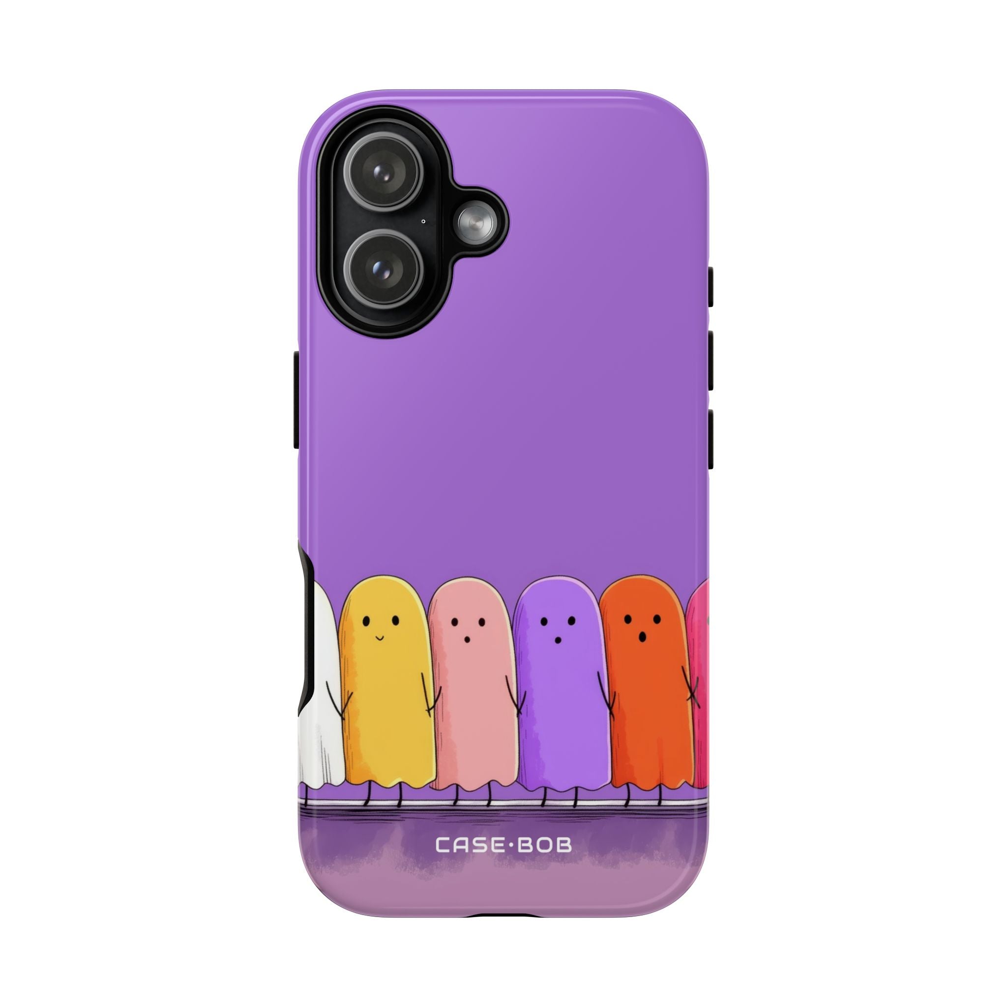 Colorful Ghosts iPhone 17 Case - Tough