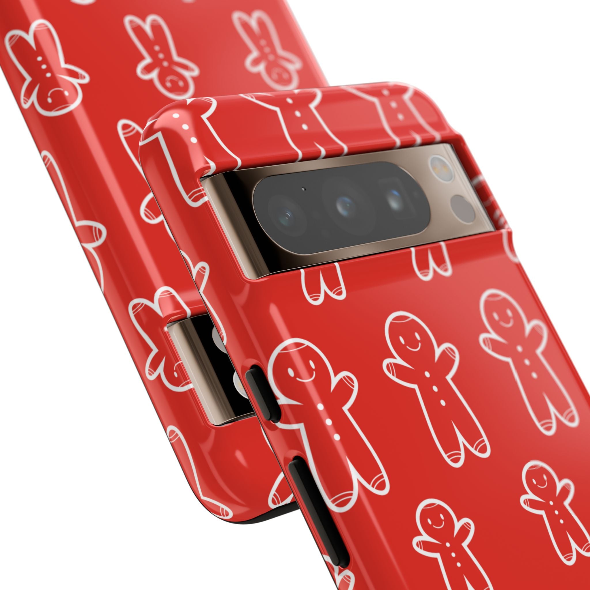 Gingerbread Men Dance - Google Pixel Case