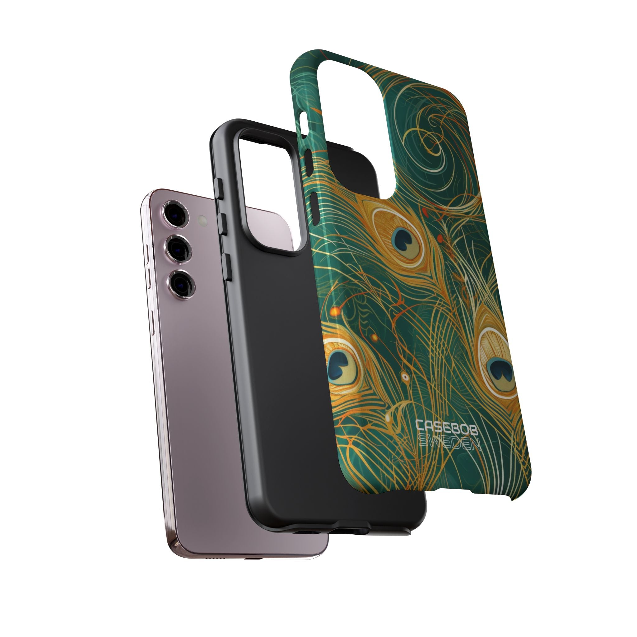Vortice di Pavone Vivace Samsung S23 - Tough