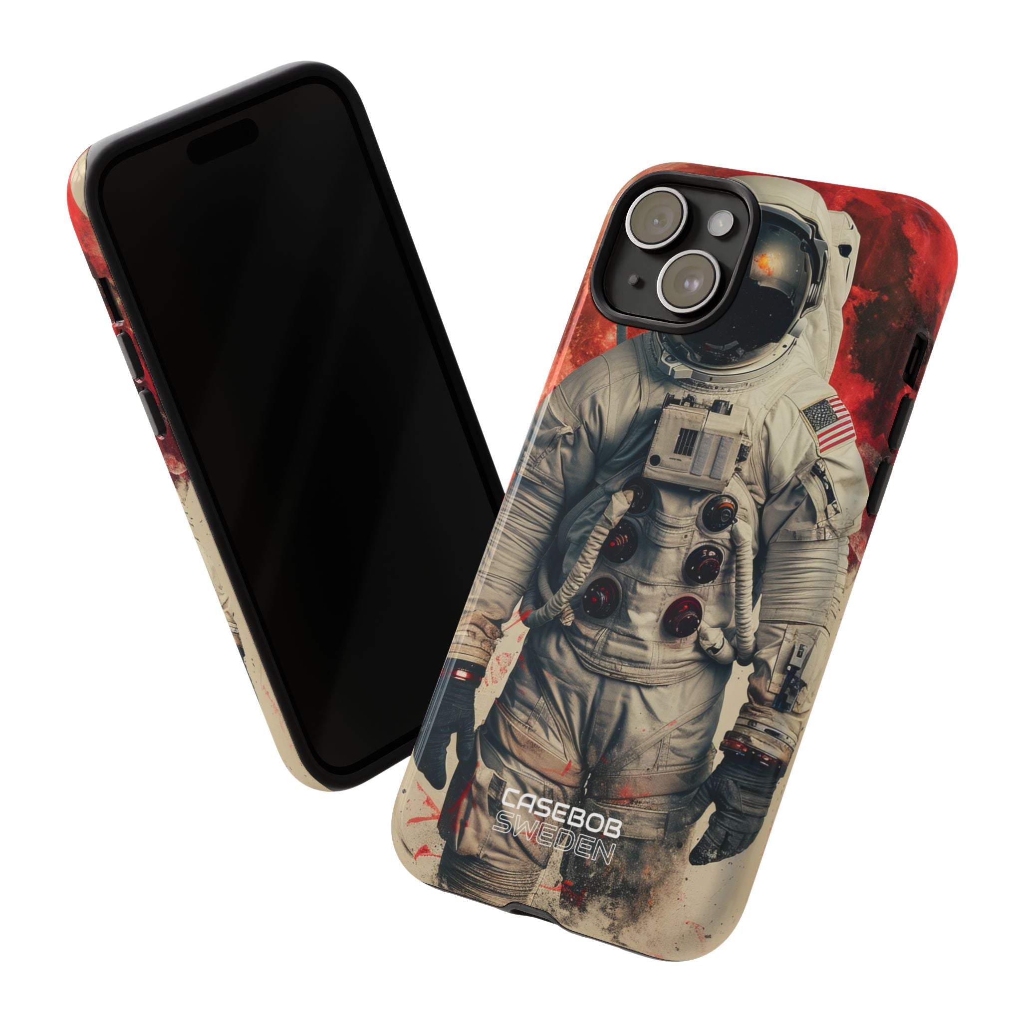 Sogno Passeggiata Spaziale Cremisi iPhone 15 - Tough