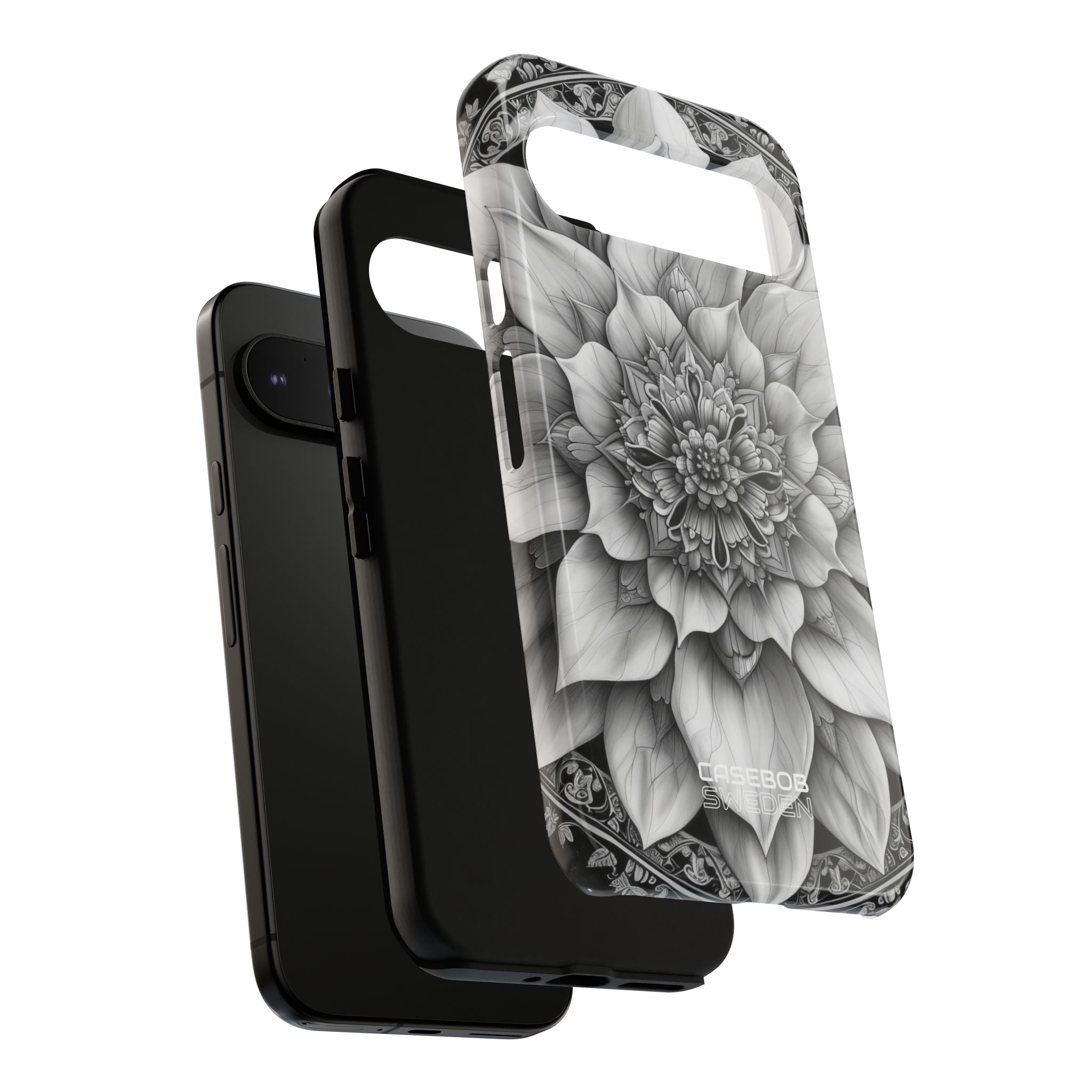 Cosmic Floral Mandala Google Pixel 9 - Tough