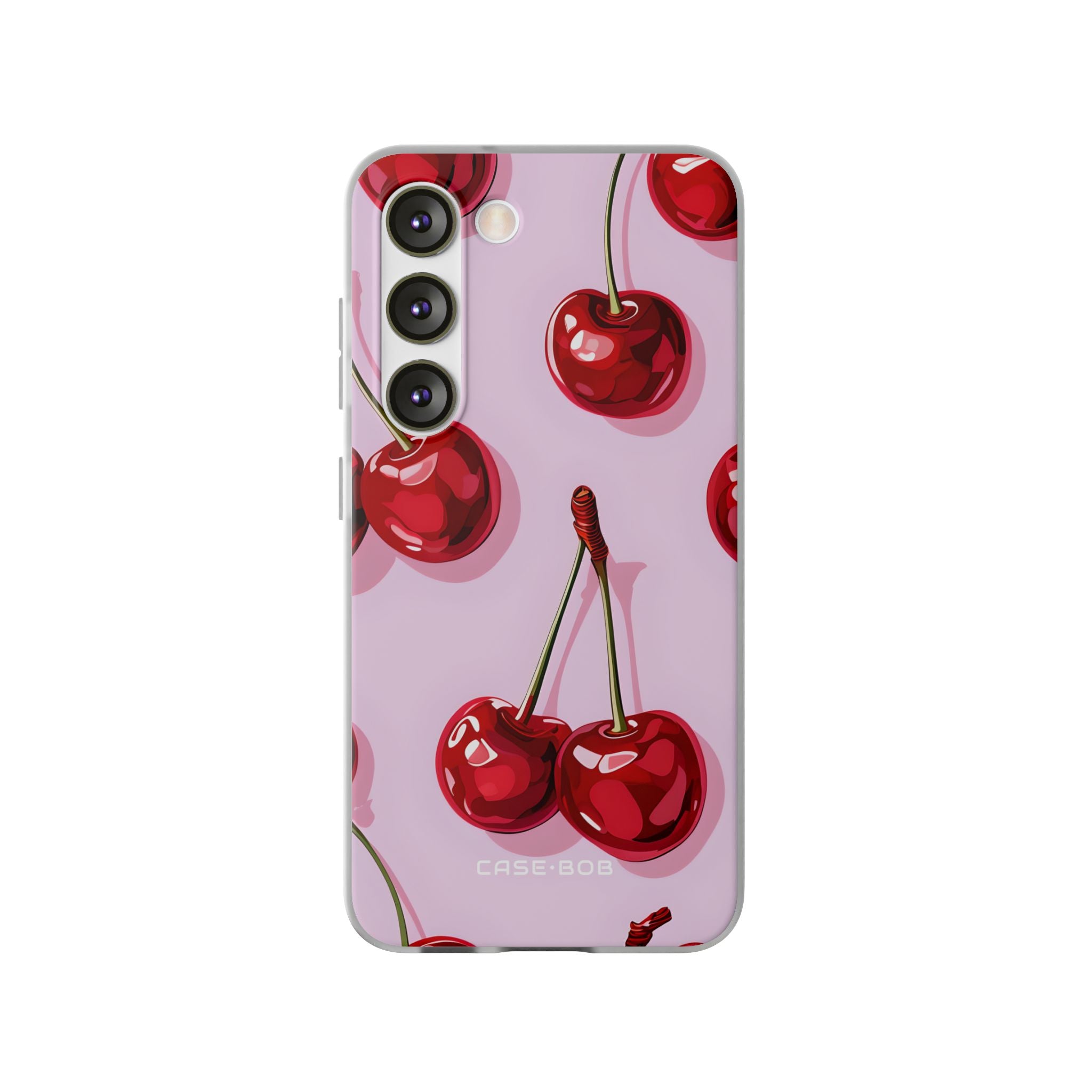 Glossy Cherry Burst Samsung S23 Case - Soft