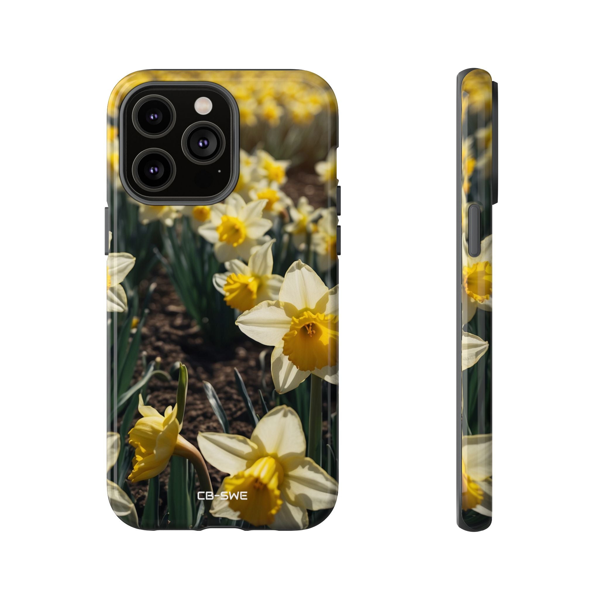 Golden Daffodils Bloom - iPhone Case