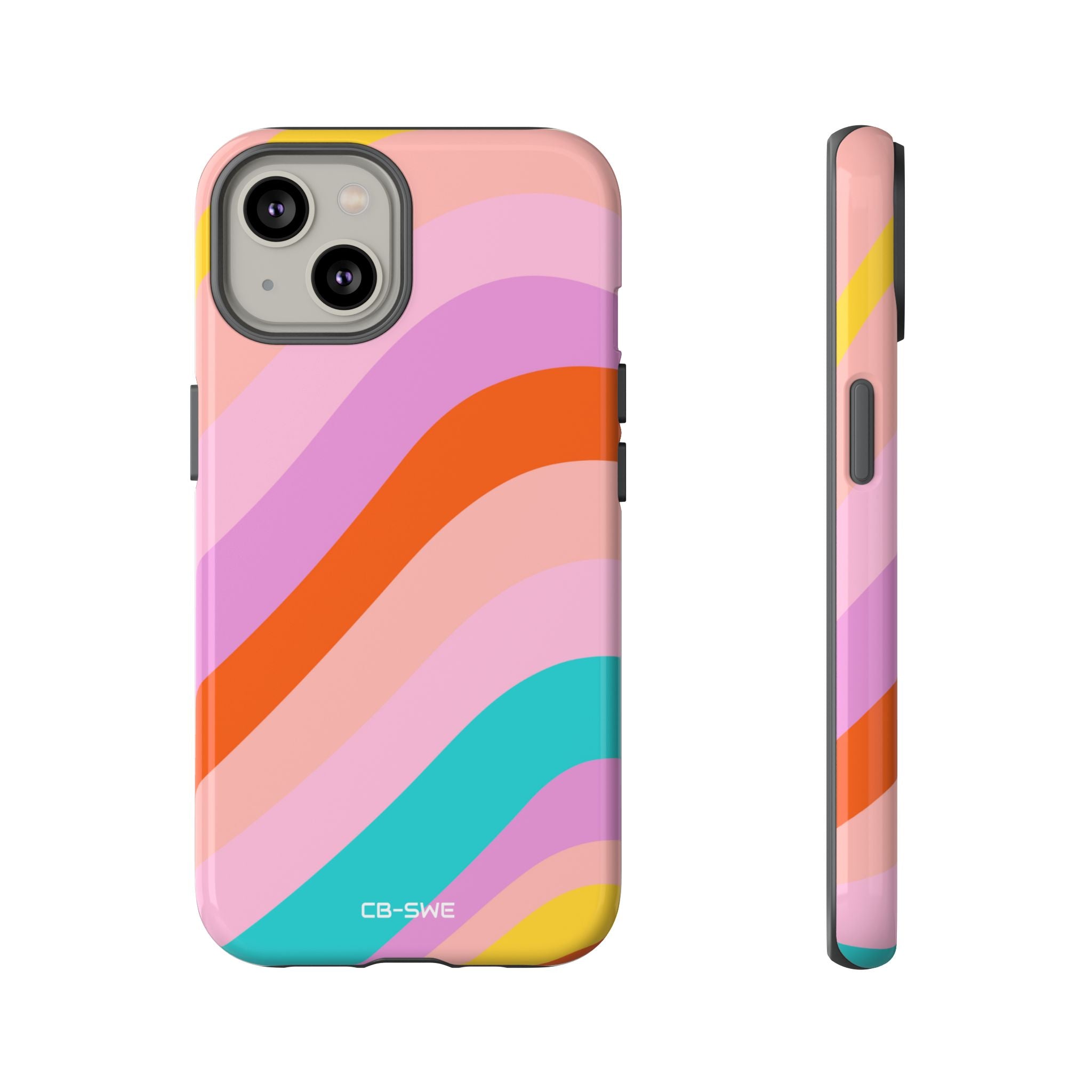 Fluid Color Waves - iPhone Case