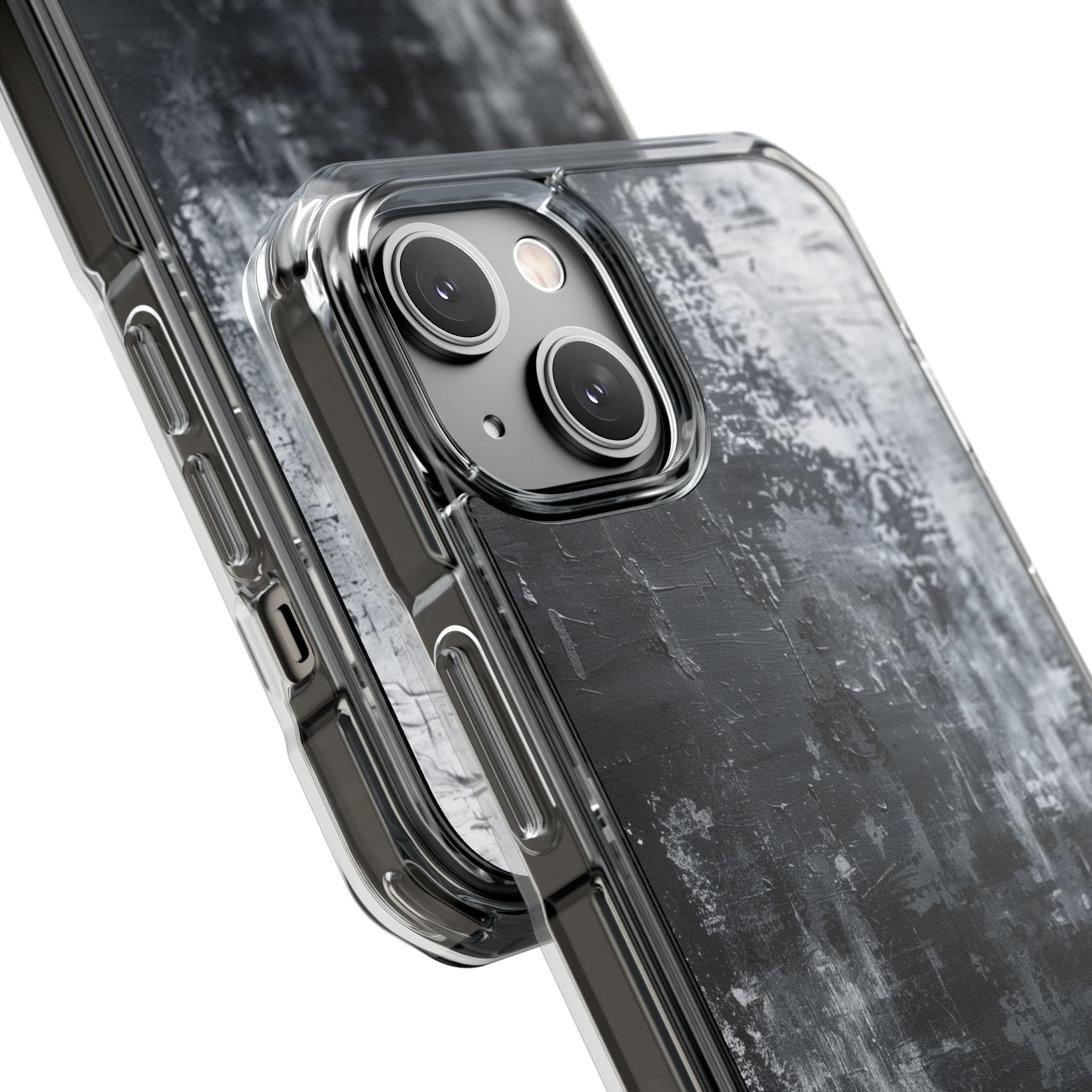 Textured Blackscape iPhone 14 Case - Impact