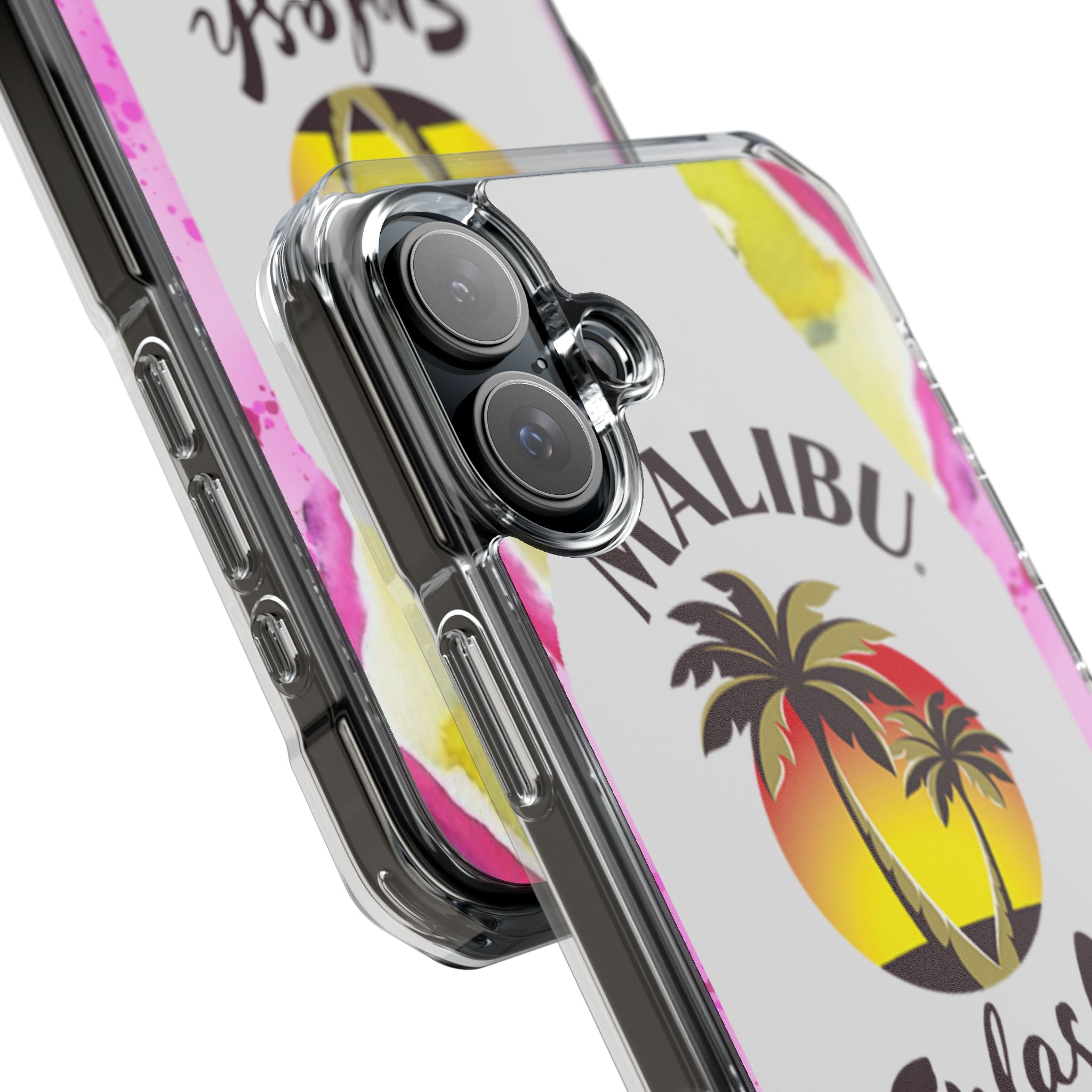 Tropical Sunset Splash iPhone Case - Impact