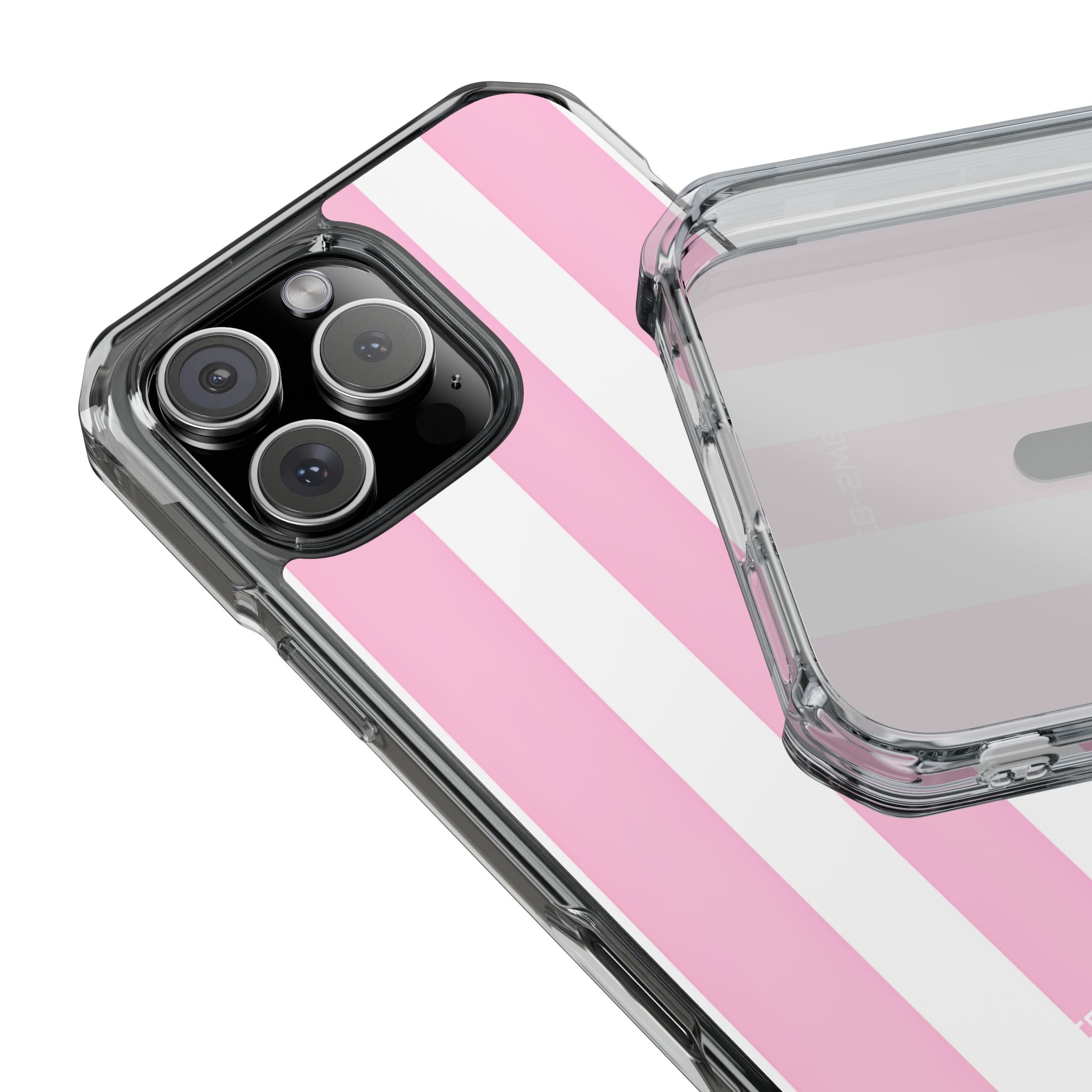 Pink White Minimalism iPhone Case - Impact
